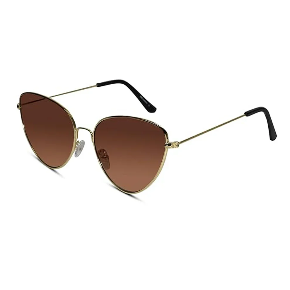 Vintage Metal Black Cat Eye Sunglasses - Image 12