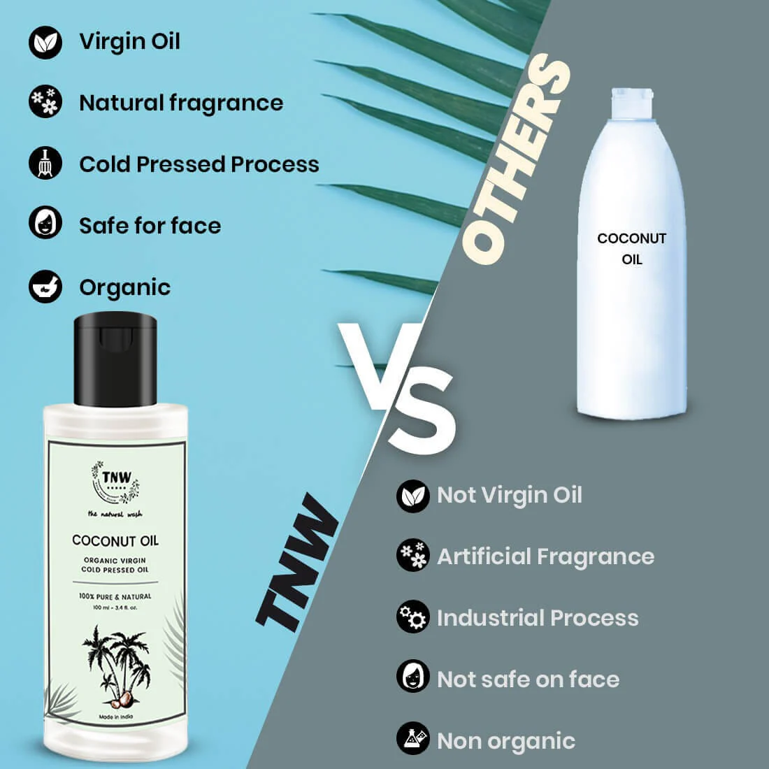 Virgin Coconut Oil - Cold Pressed Oil For Skin & Hair (Pure & Natural) @ 1 (Exclusive) - Image 4