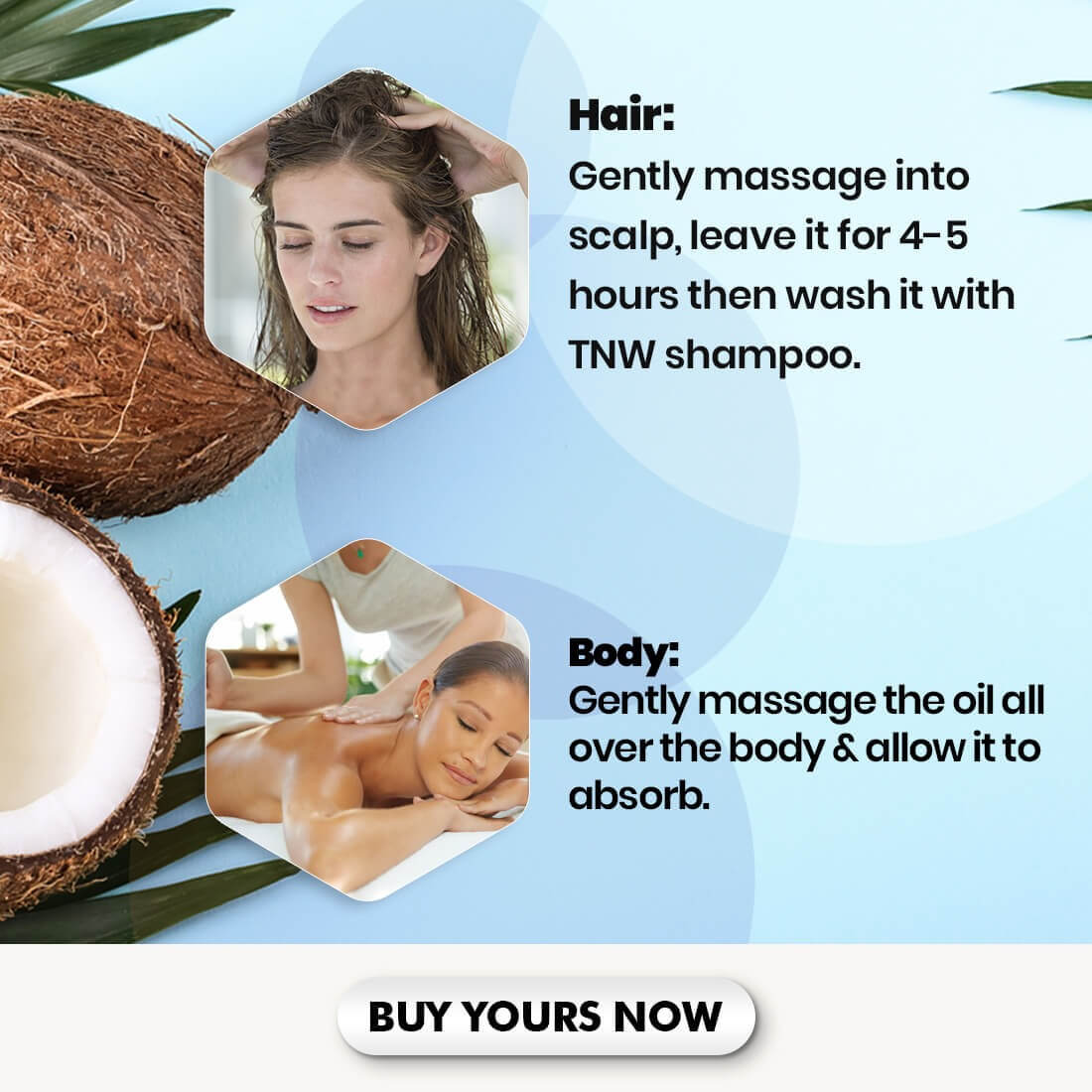 Virgin Coconut Oil - Cold Pressed Oil For Skin & Hair (Pure & Natural) @ 1 (Exclusive) - Image 5