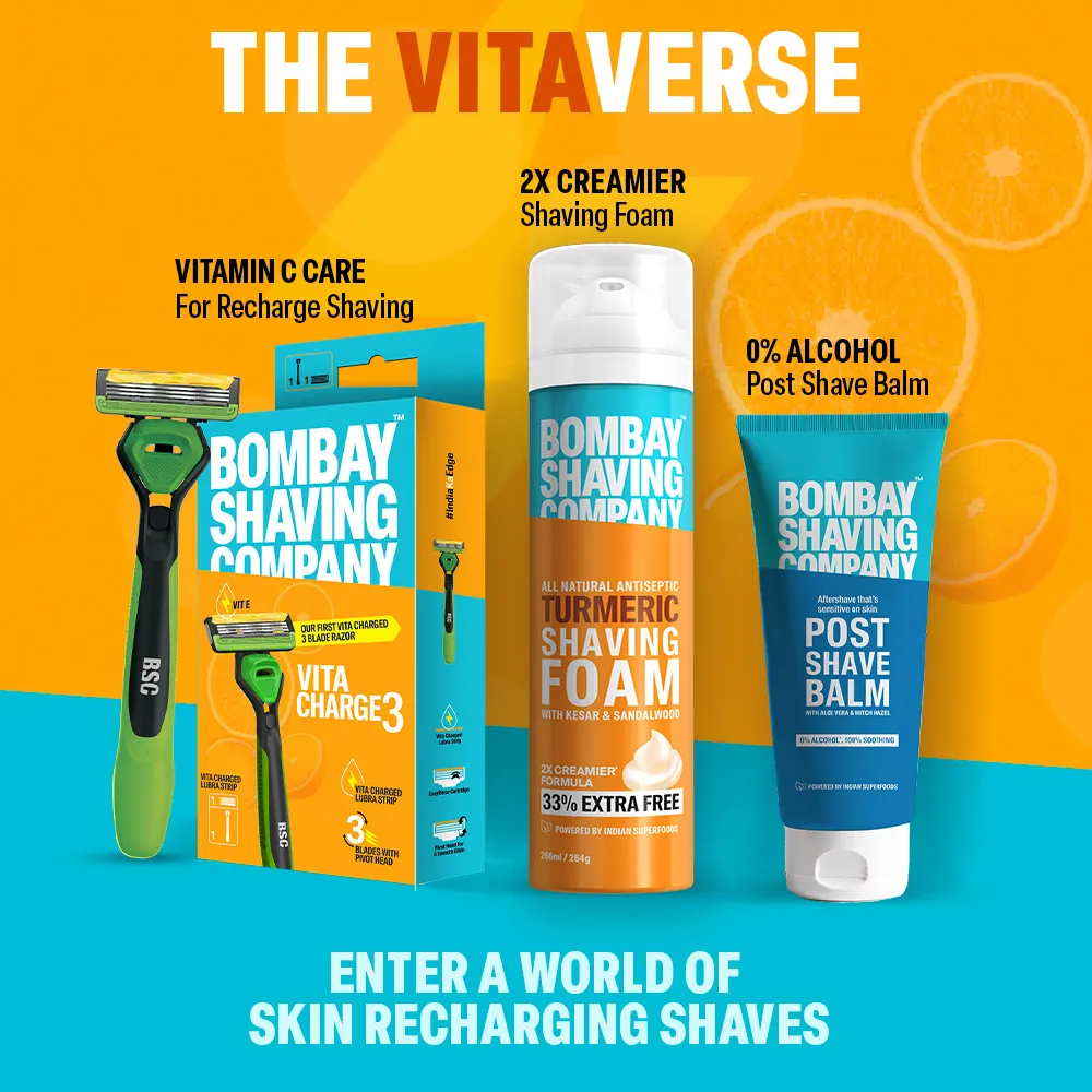 Vita Charge 3 Razor and Pack of 2 Cartridges - Image 6