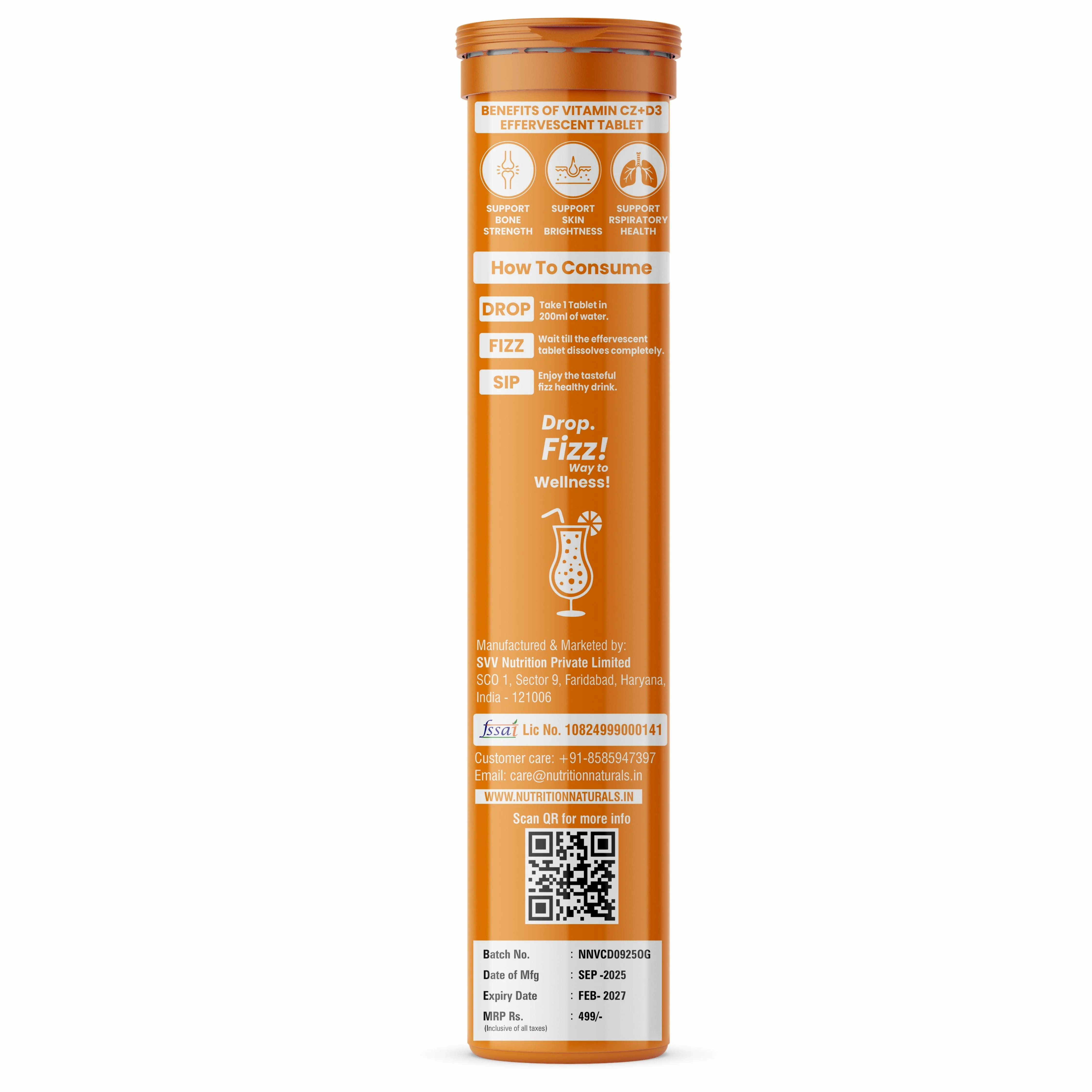 Vitamin CZ + D3 (Vitamin C, Zinc, Vitamin D3) - 1000 mg - Image 8