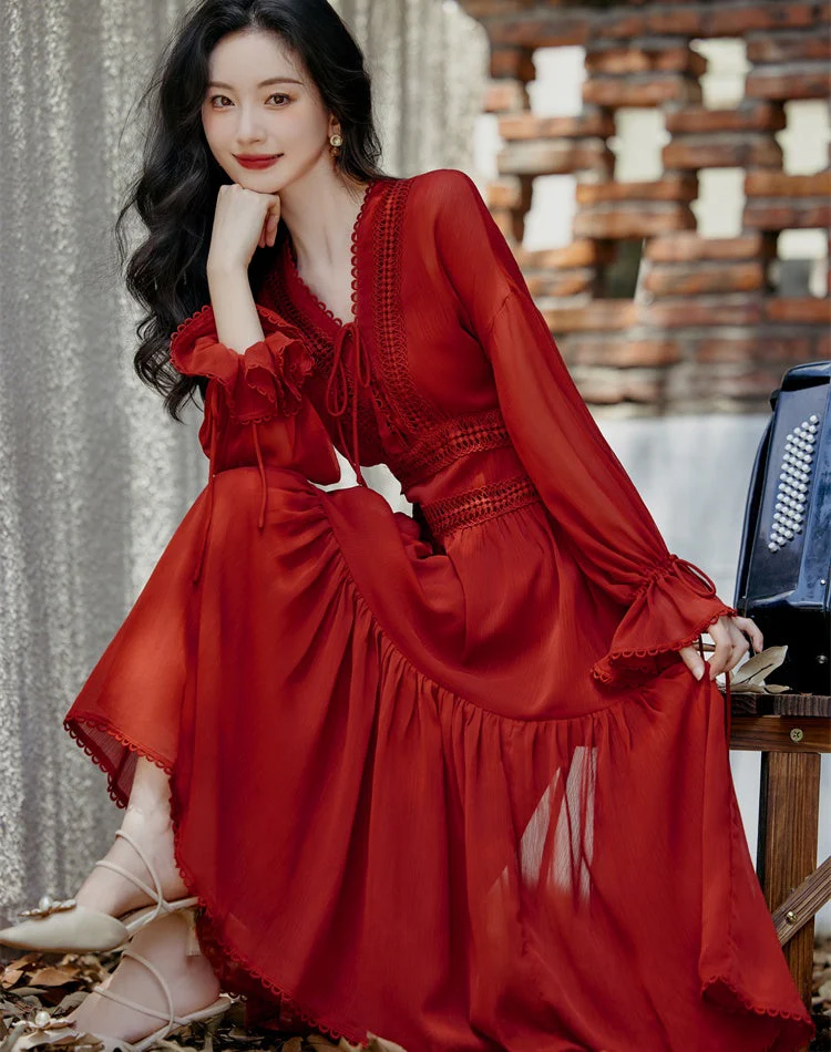 Vivian France Style Dress