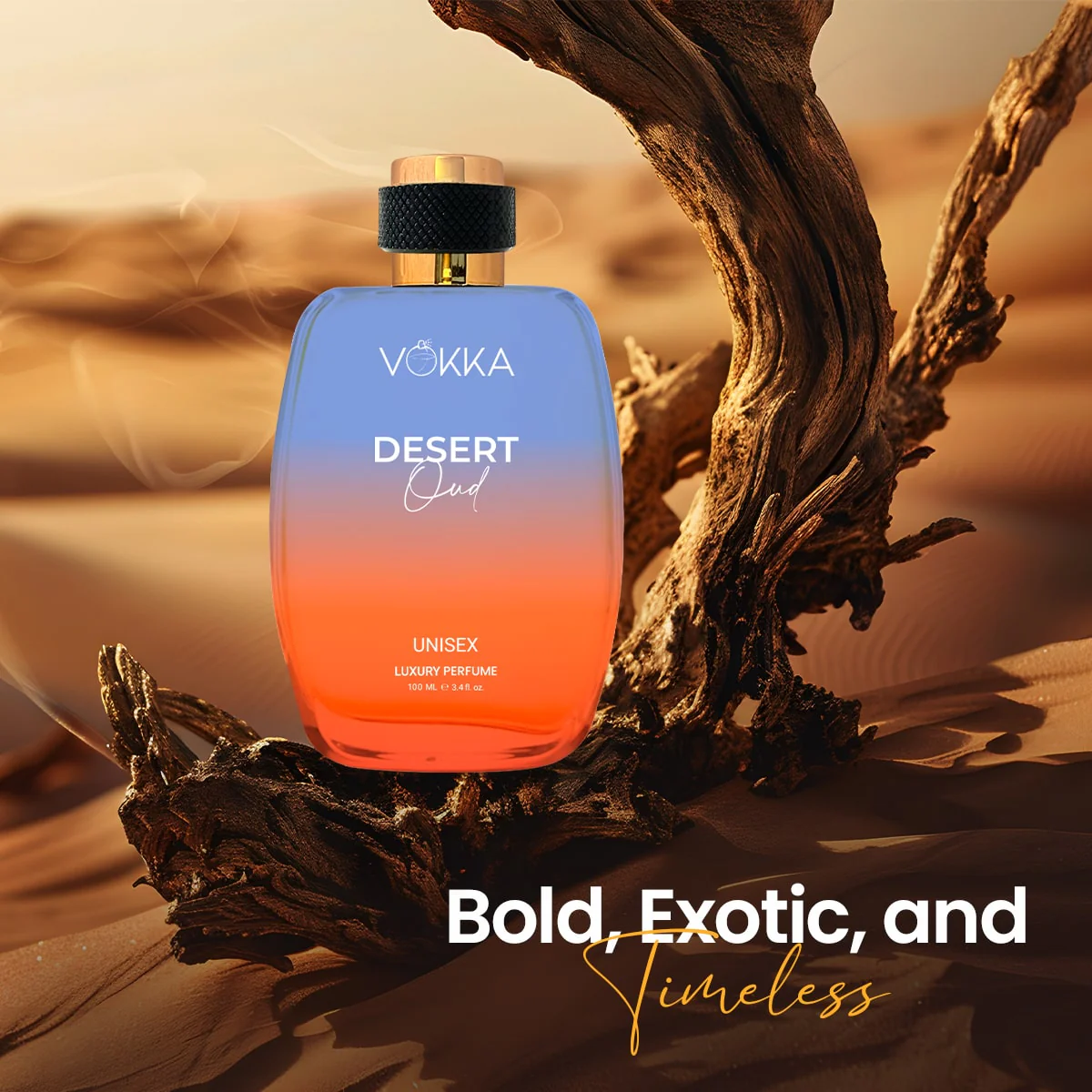 Vokka Desert Oud & Arabian Stories 200 ml | Pack of 2 x 100ml Each - Image 3