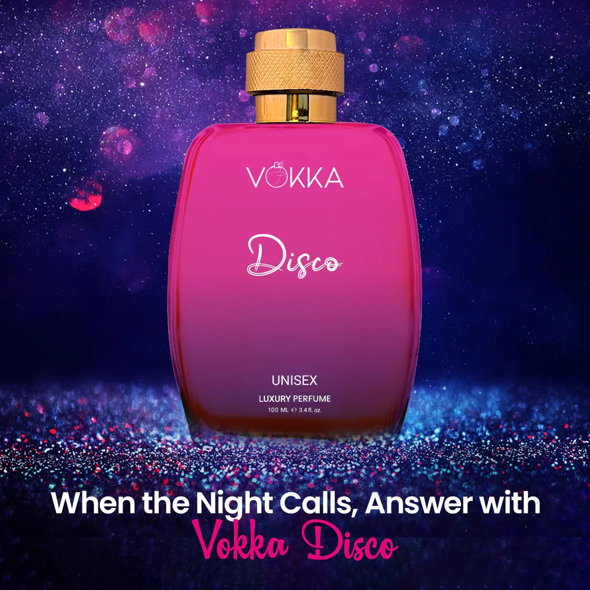 Vokka Disco 100ml Unisex Perfume - Image 5