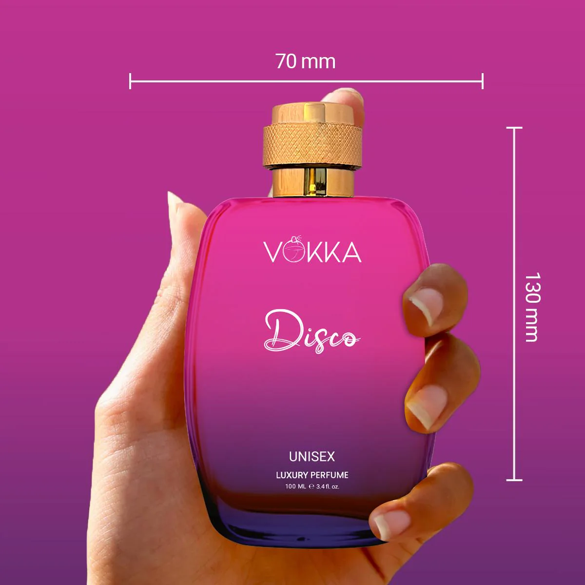Vokka Disco 100ml Unisex Perfume - Image 8