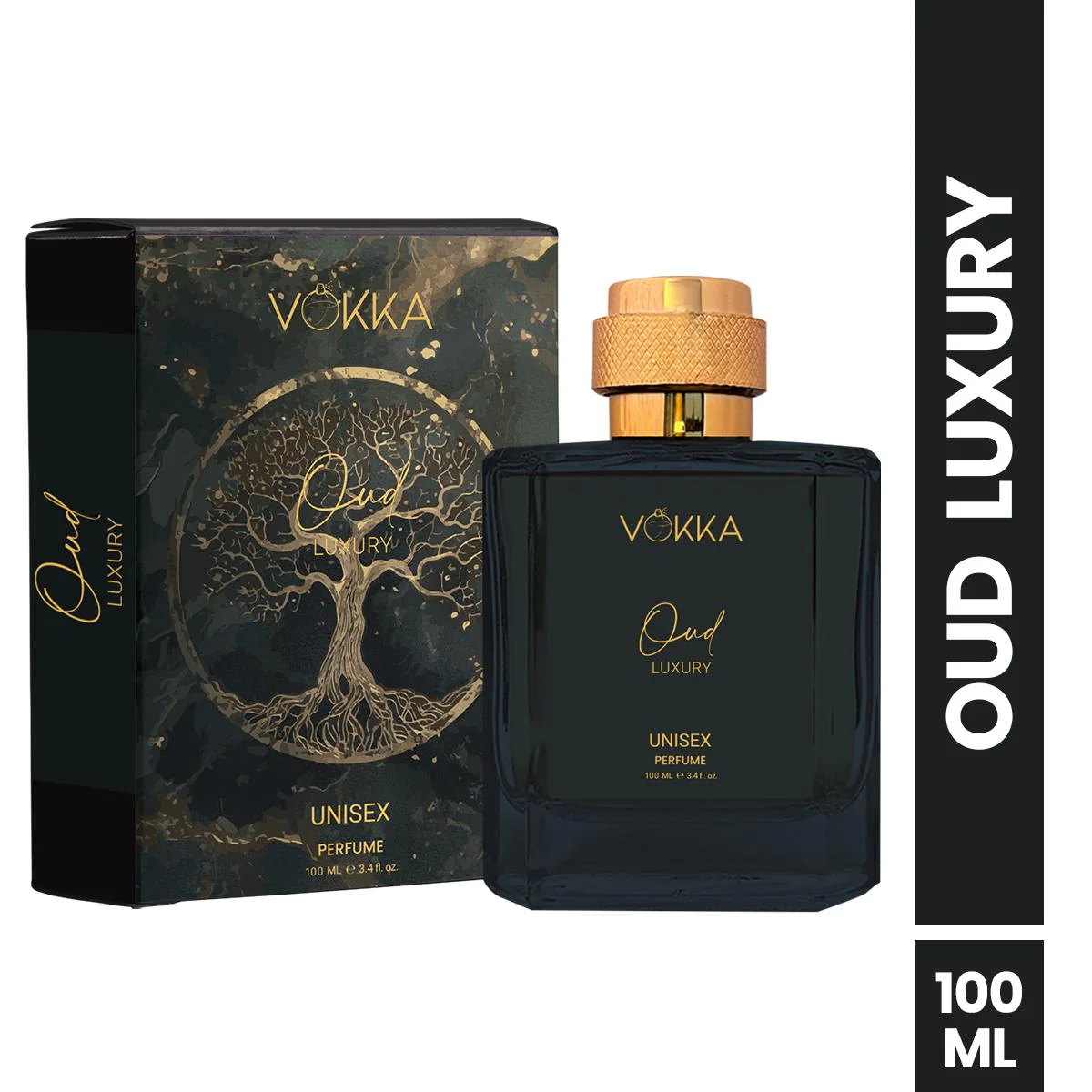 VOKKA Oud 100 ml | Unisex Luxury Long Lasting Smokey Perfume For Men And Women - Image 2