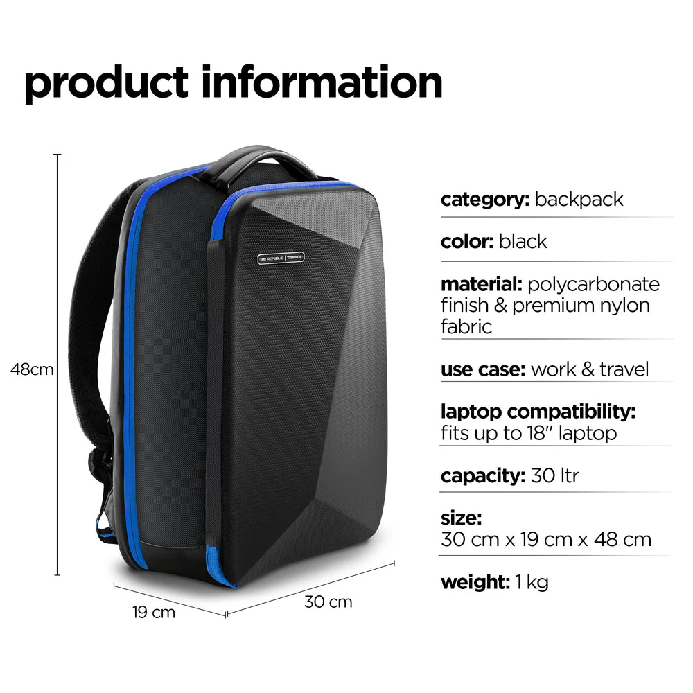 Voyager Edge Backpack (Blue) - Image 3