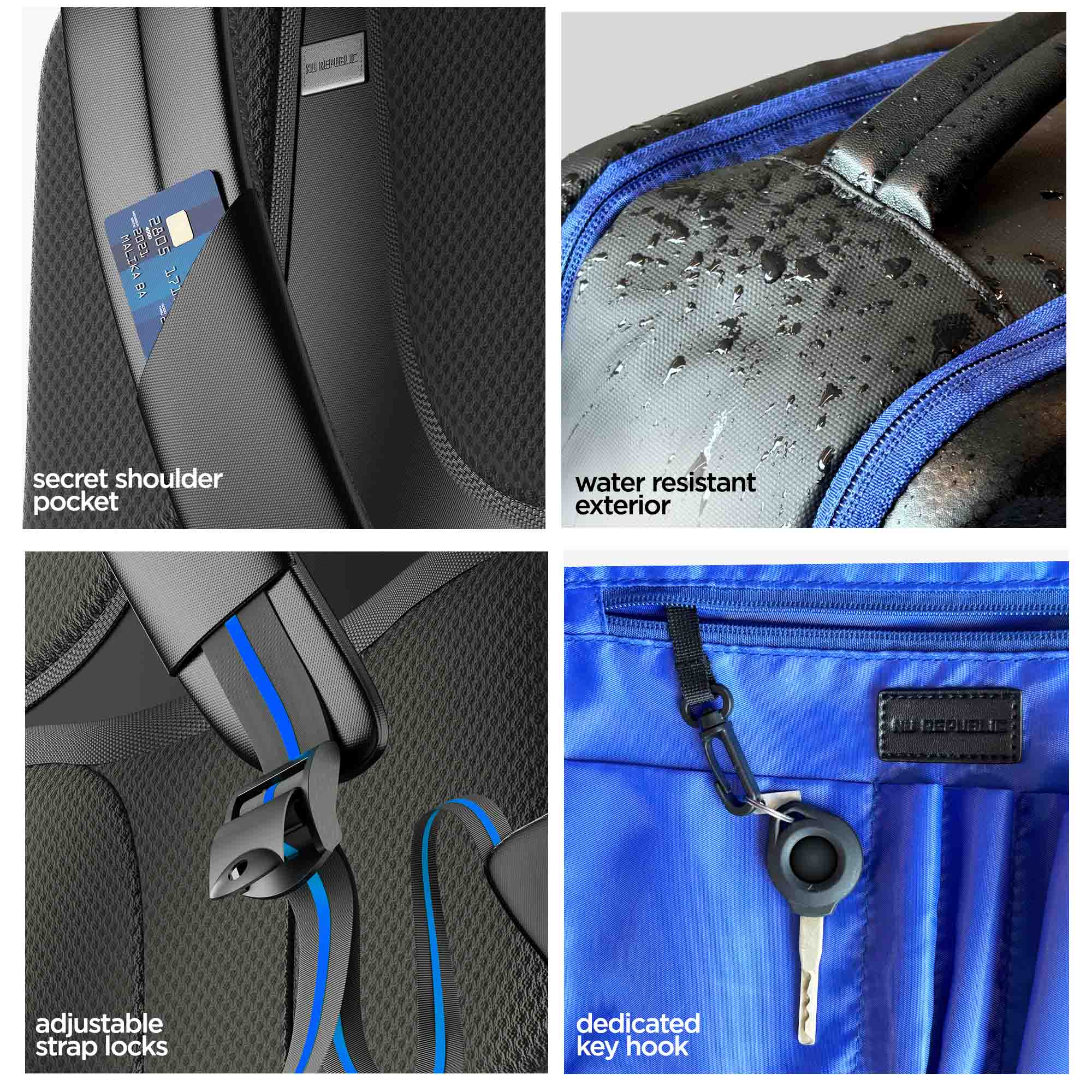 Voyager Edge Backpack (Blue) - Image 6