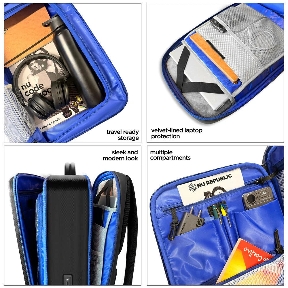 Voyager Edge Backpack (Blue) - Image 8