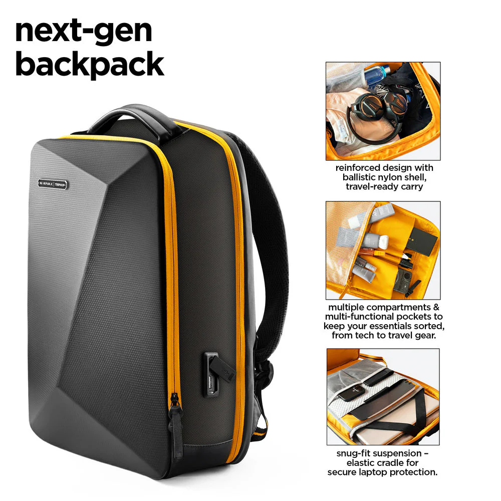Voyager Edge Backpack (Yellow) - Image 10