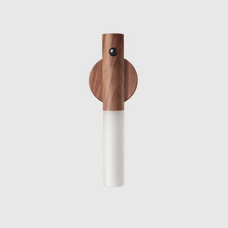 Wand: Magnetic Motion Sensor Light with USB Rechargeable LED & Wall-Mounted Wooden Torch Design for Home & Hallways - Image 14