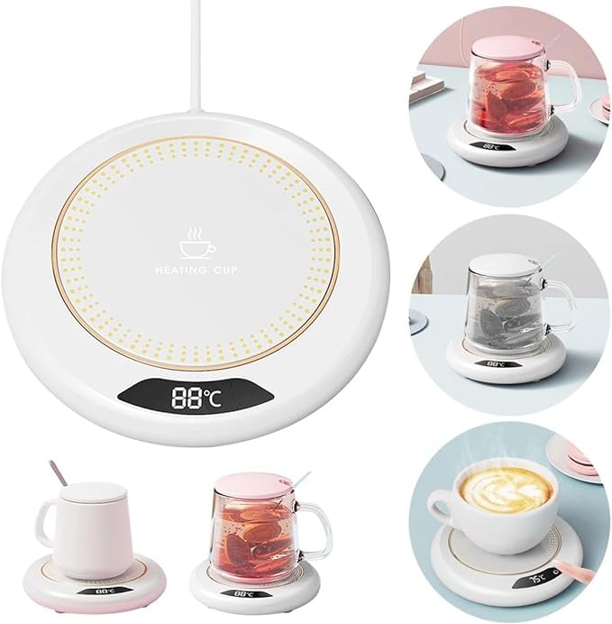 Warmy: USB-Powered Coffee Mug Warmer with LCD Display for Keeping Your Beverages Hot & Ready - Image 8