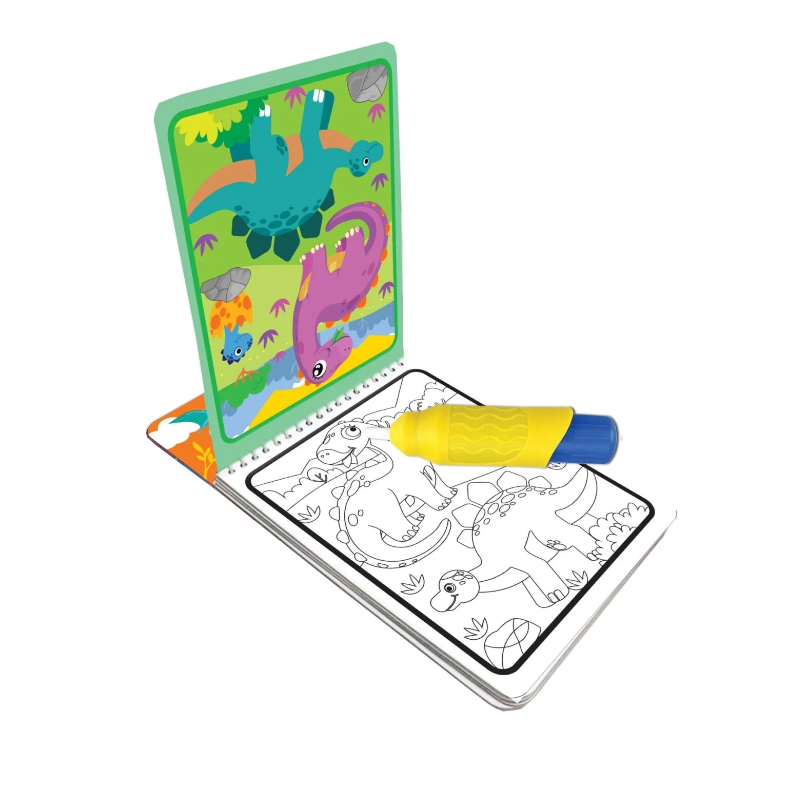 Water Magic Dinosaur- With Water Pen - Use over and over again - Image 4