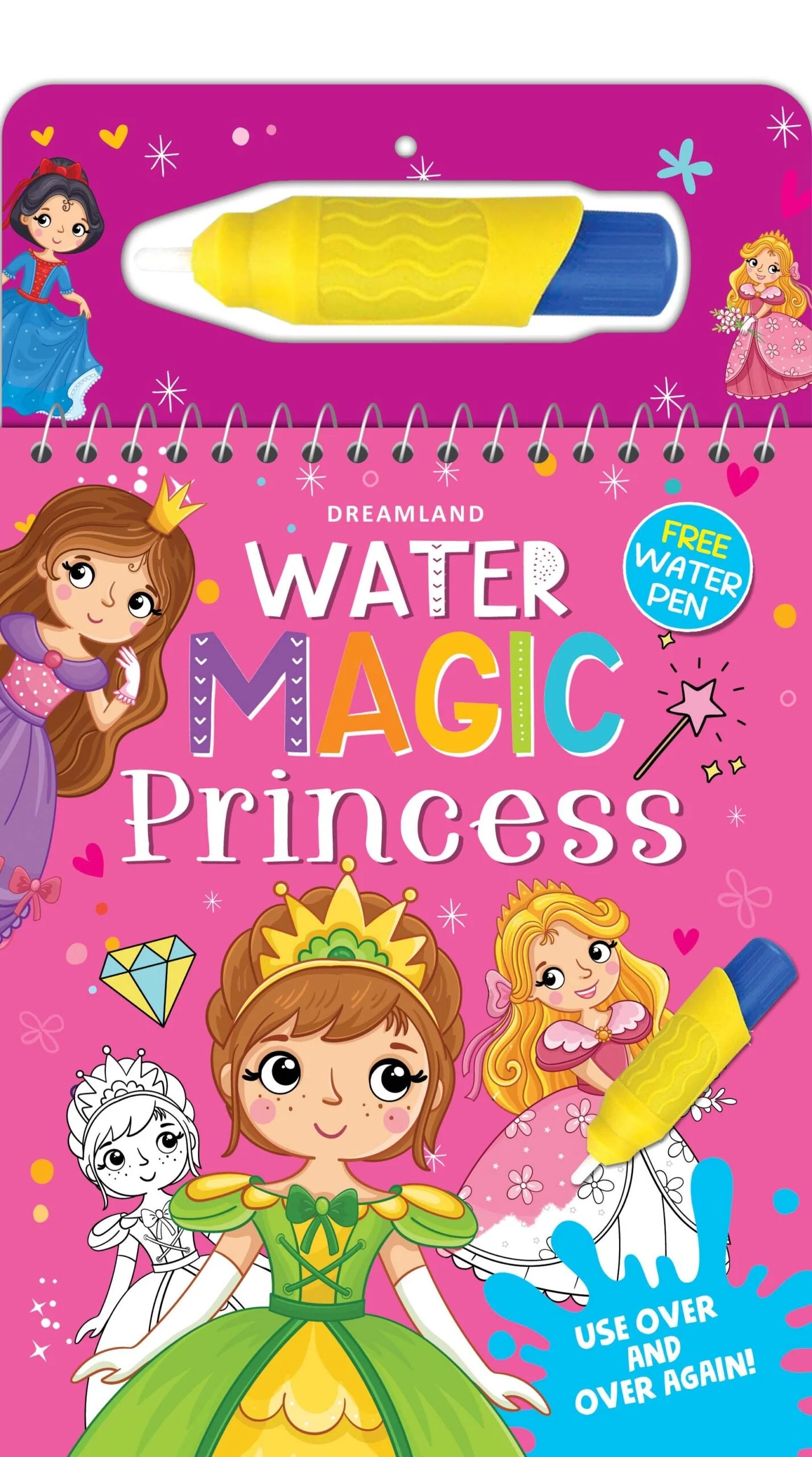 Water Magic Princess- With Water Pen - Use over and over again - Image 2