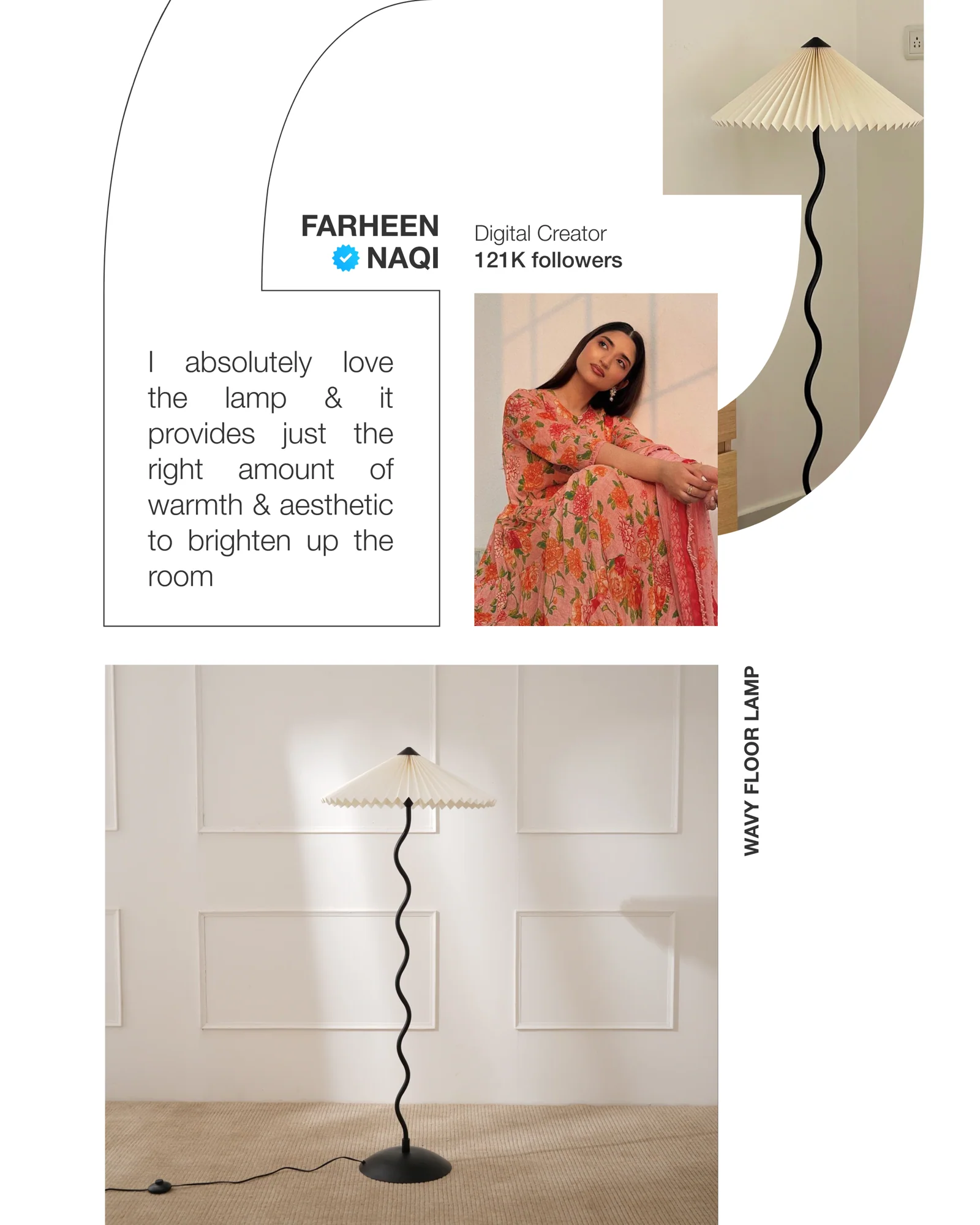 Wavy Floor Lamp - Image 10