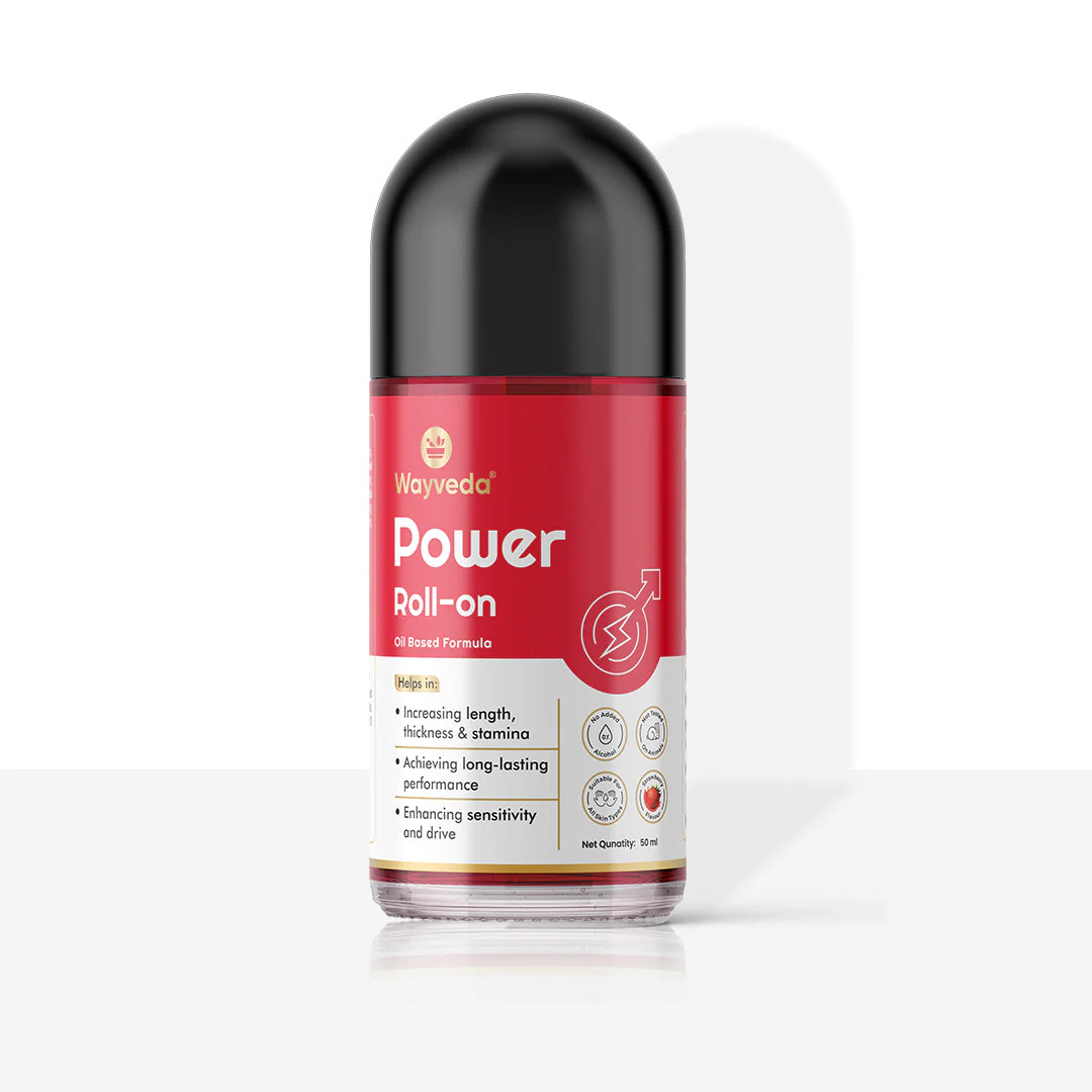 Wayveda Power Roll-On For Men - 50ml | Strawberry-Flavour - Image 9