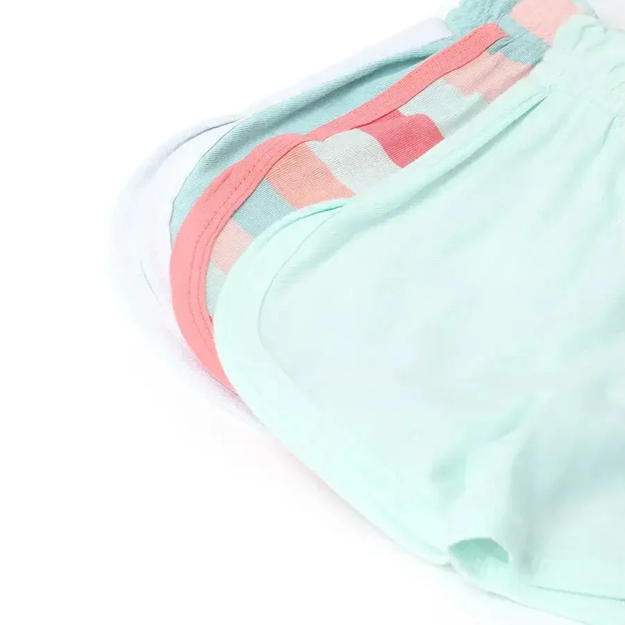 Whale Print Baby Boy Shorts Set (Pack Of 3) - Image 9