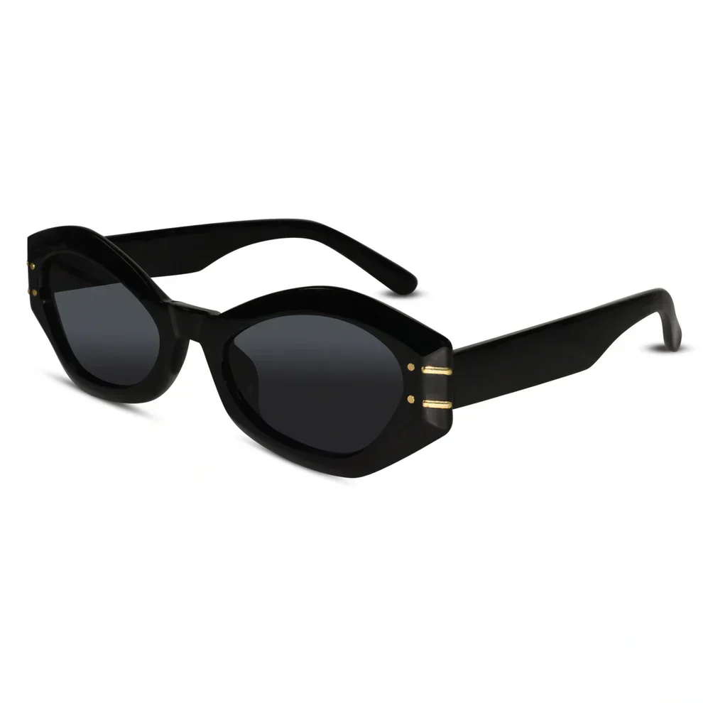 White Bold Cat eye Sunglasses For Women - Image 10
