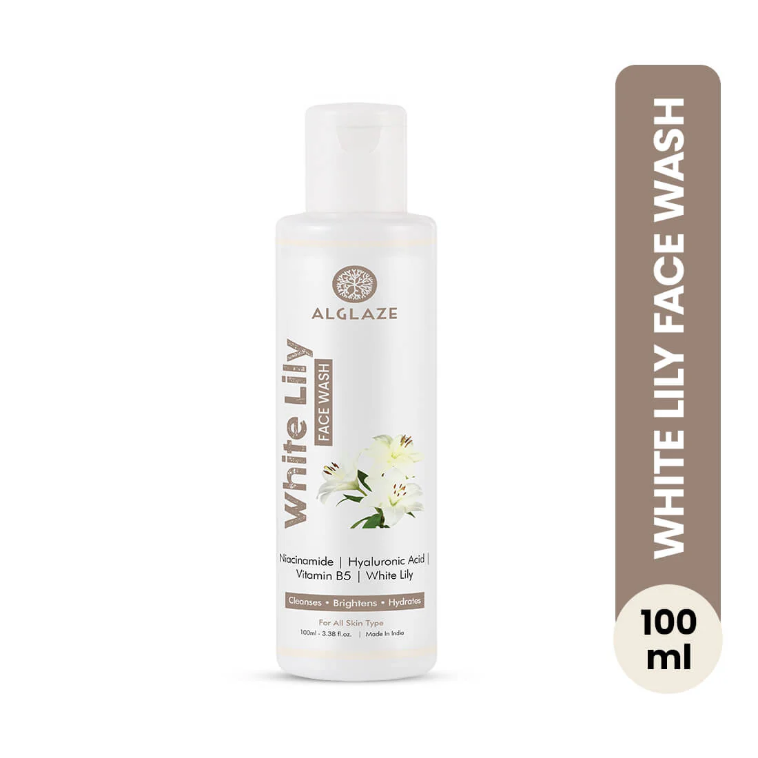 White Lily Face Wash | Niacinamide, Hyaluronic Acid & Vitamin B5