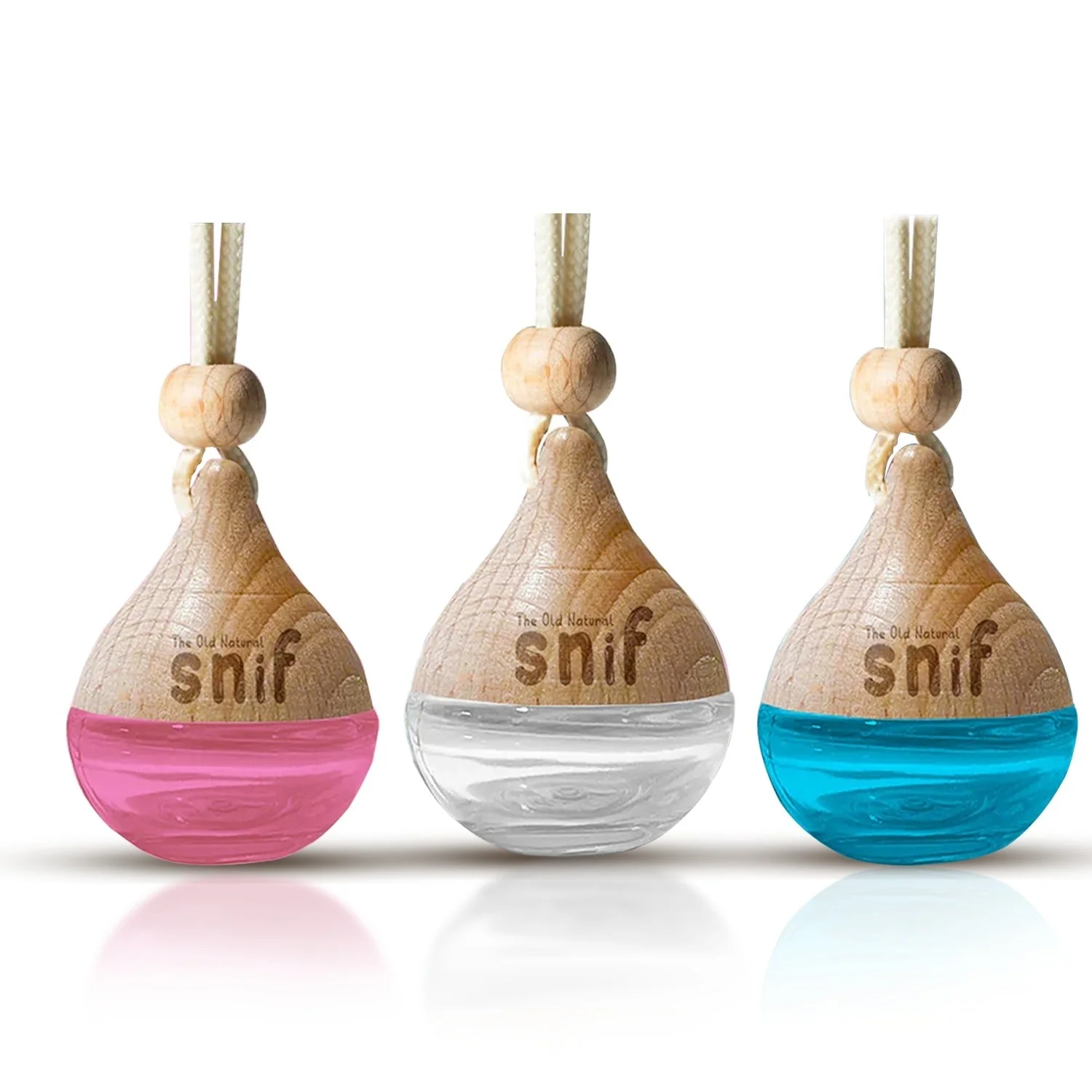 White Oudh Car Air Freshener with Essential Oil (Pack of 1) - Image 10