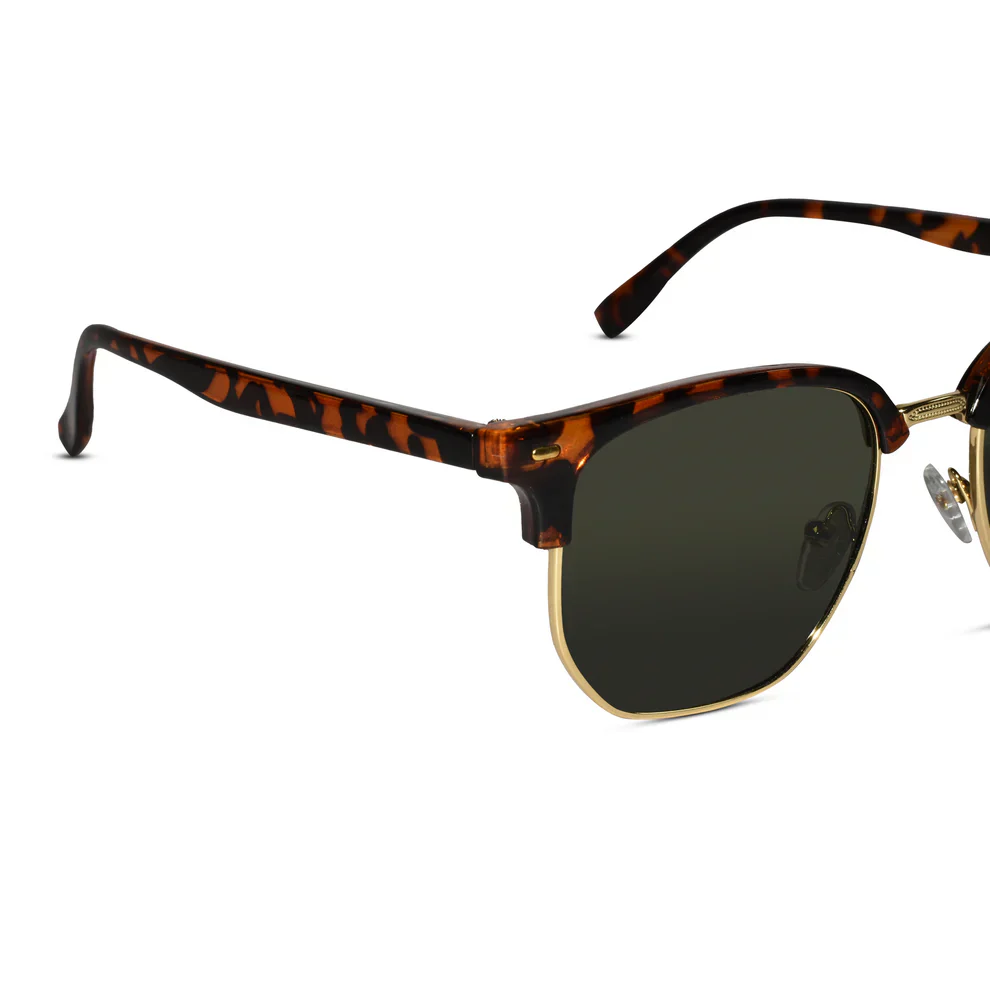 White Rectangular Sunglasses For Men & Women - Image 6