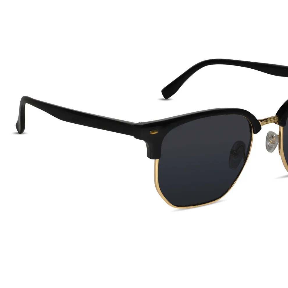 White Rectangular Sunglasses For Men & Women - Image 8