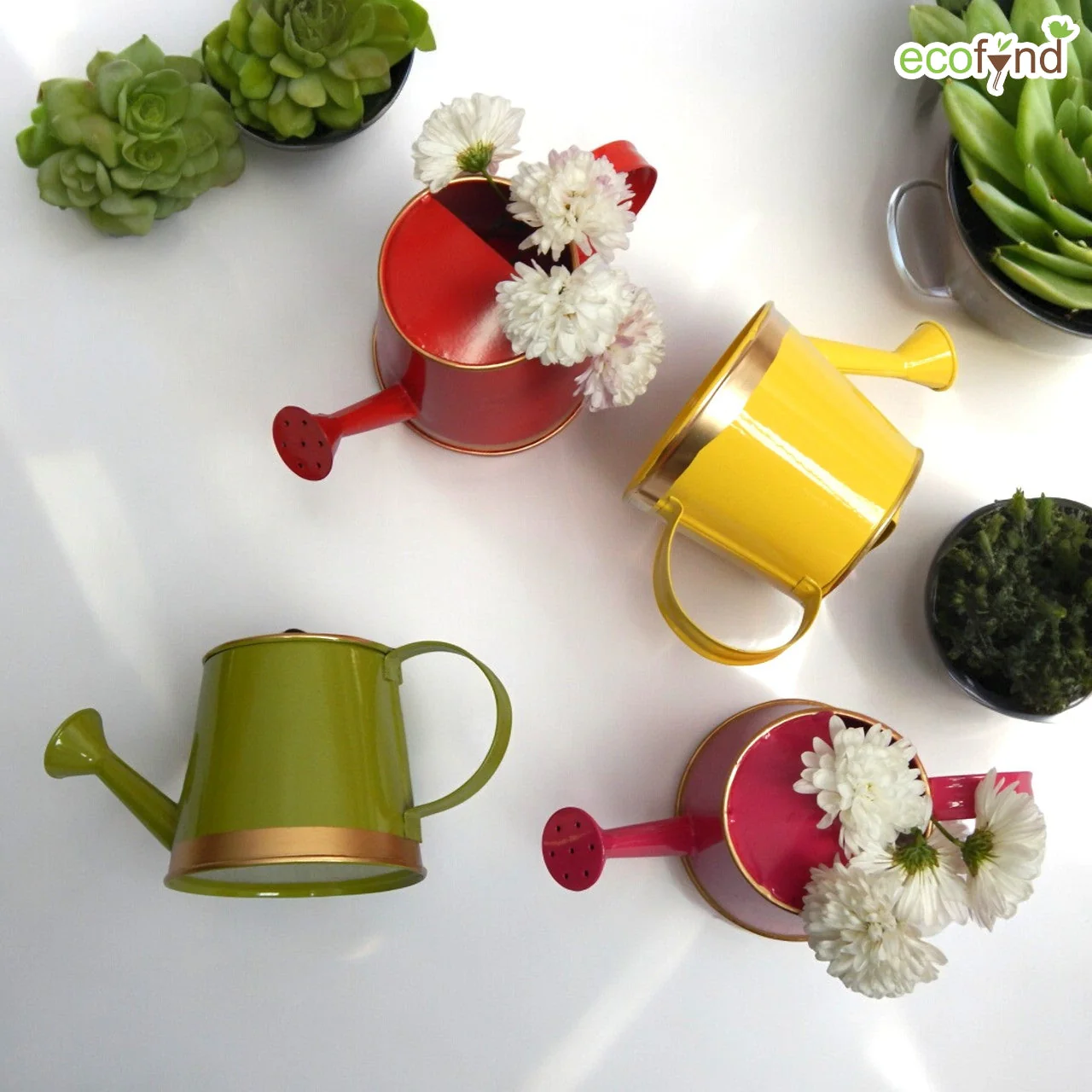 White Watering Can for Kids 250 ml - Image 6