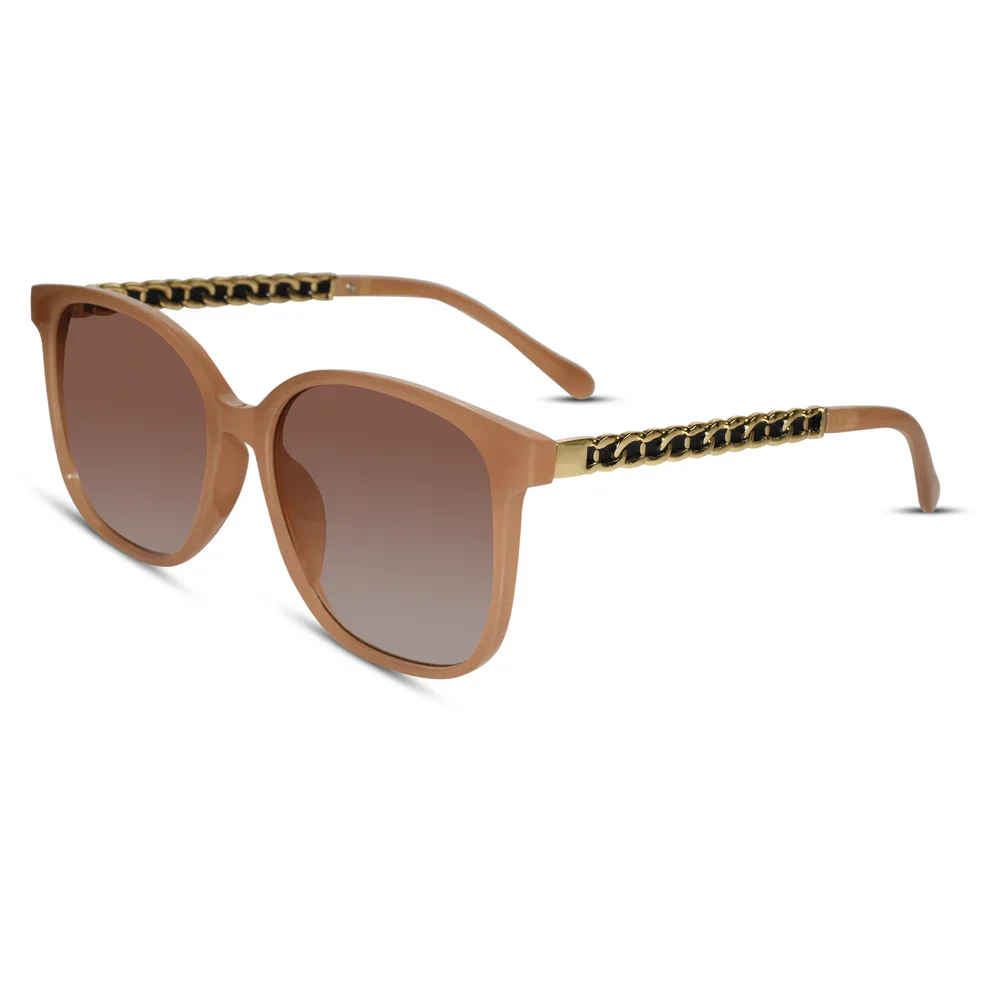 White Wayfarer Designer Sunglasses For Women - Image 7