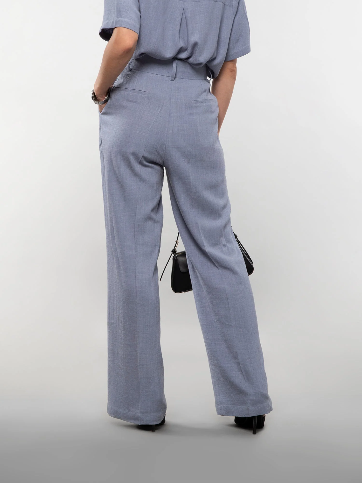 Wide-leg linen pants - Image 24