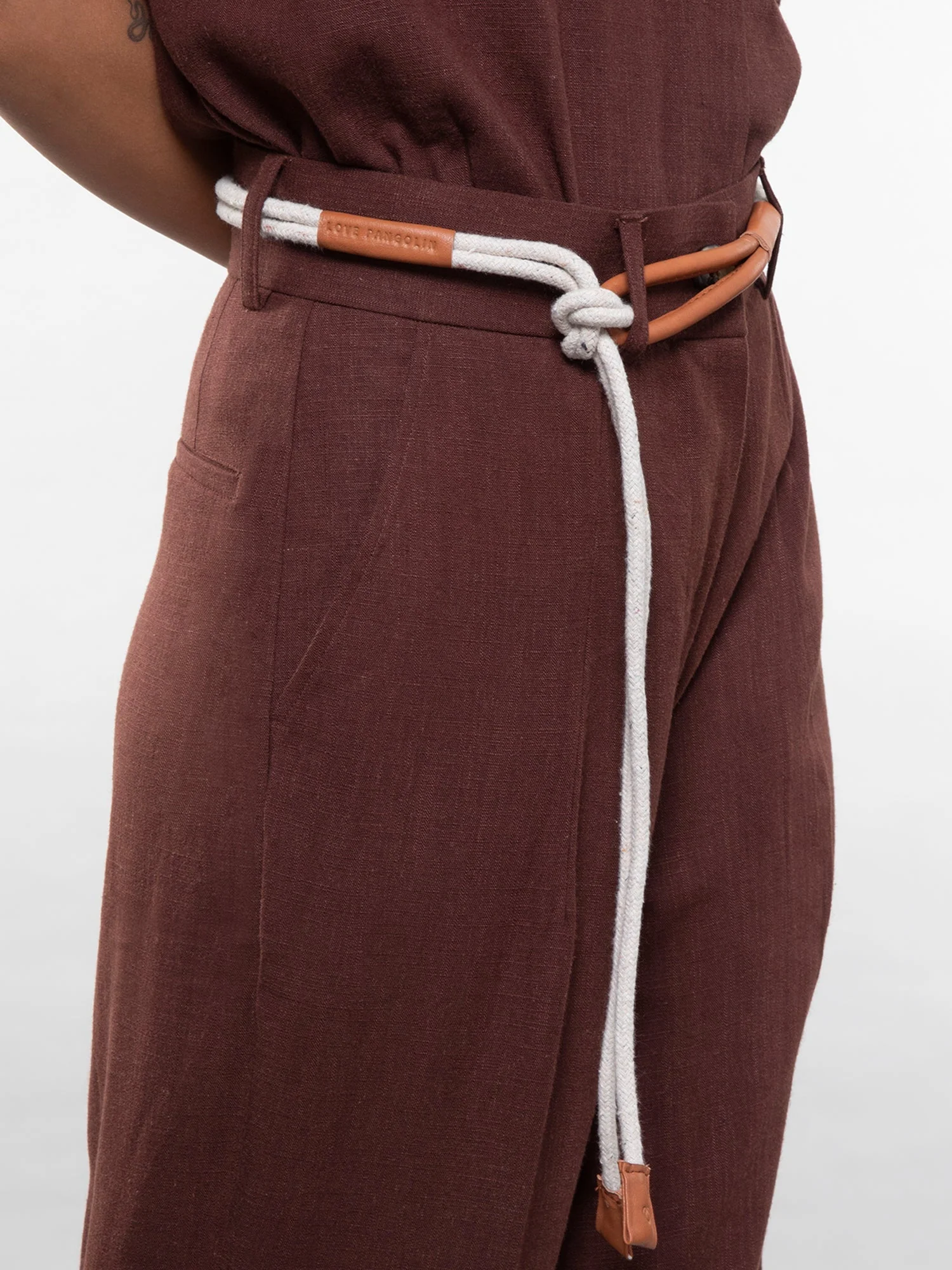 Wide-leg linen pants - Image 20