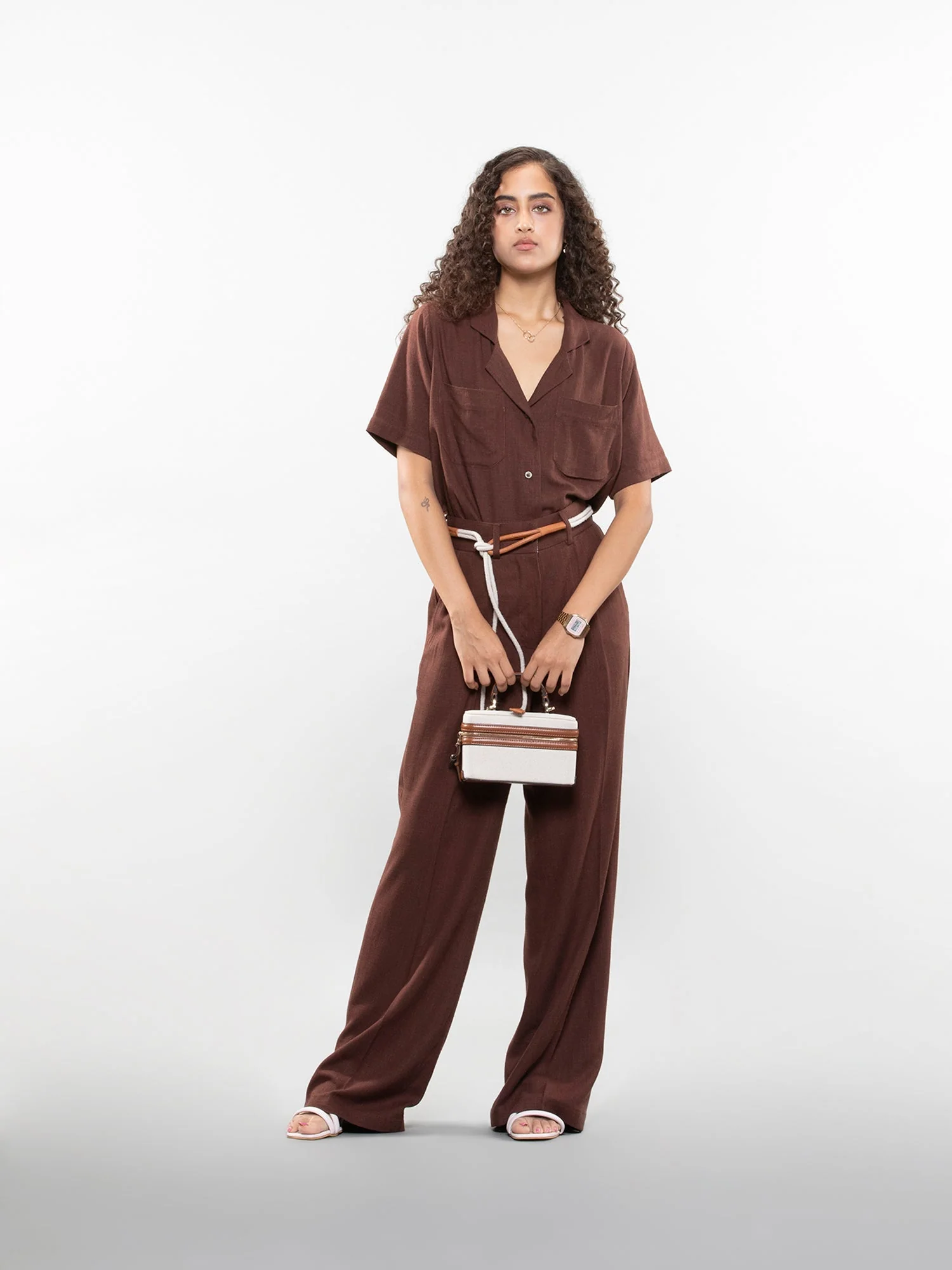 Wide-leg linen pants - Image 22