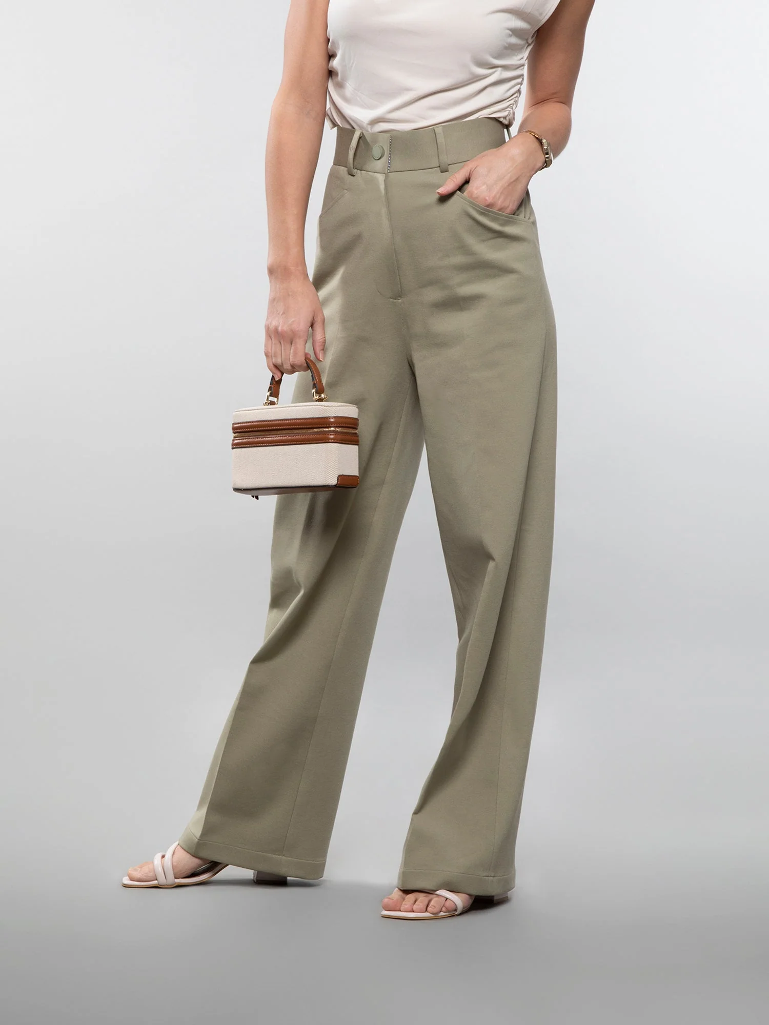 Wide-leg trouser - Image 17