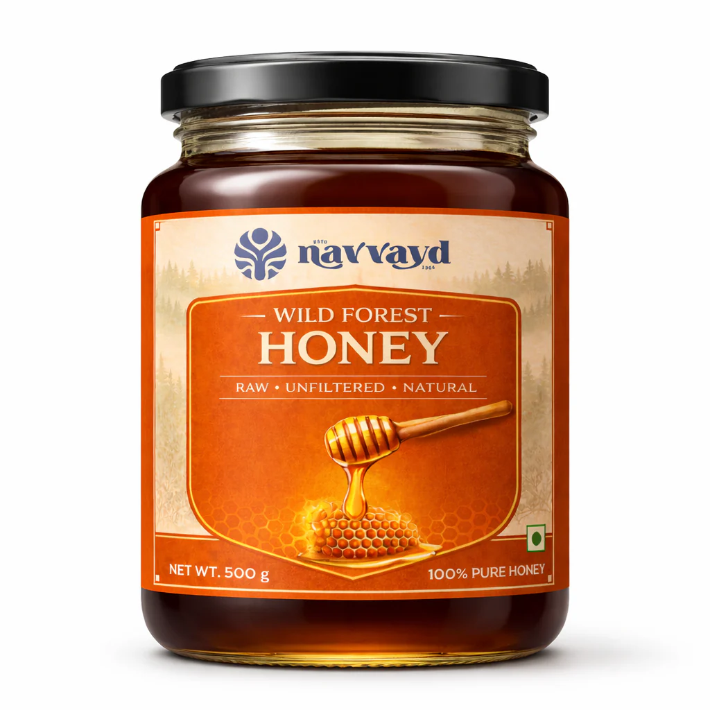 Wild Forest Honey – 100% Raw & Unprocessed