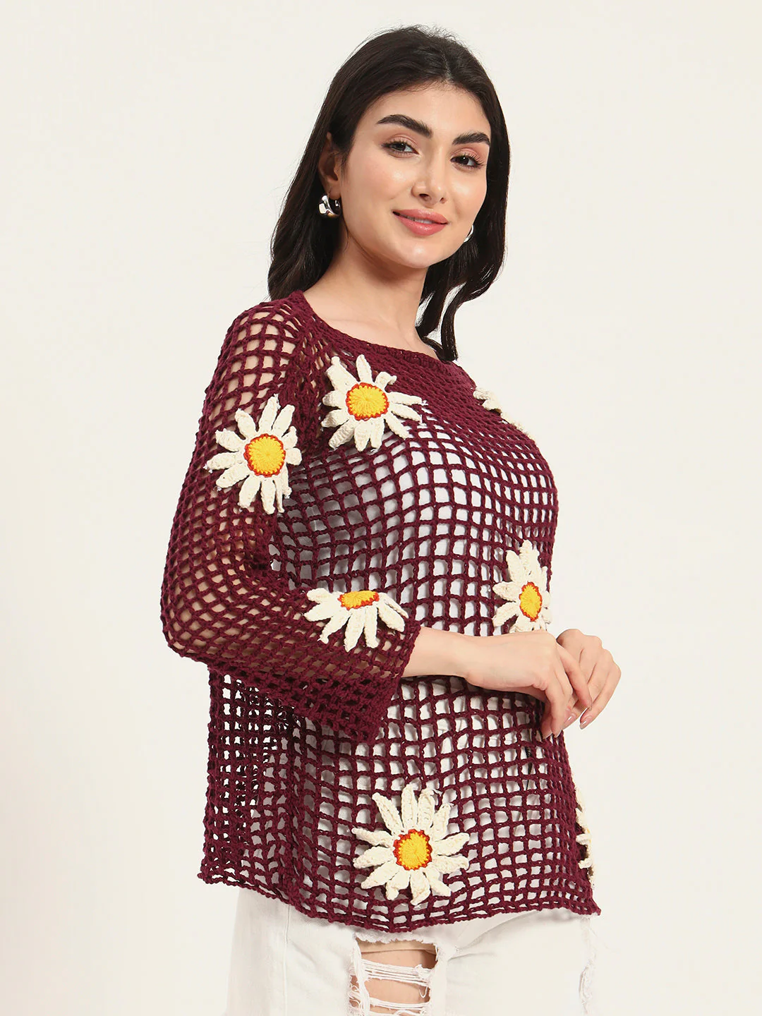 Willow Handmade F-Mesh Top - Image 4