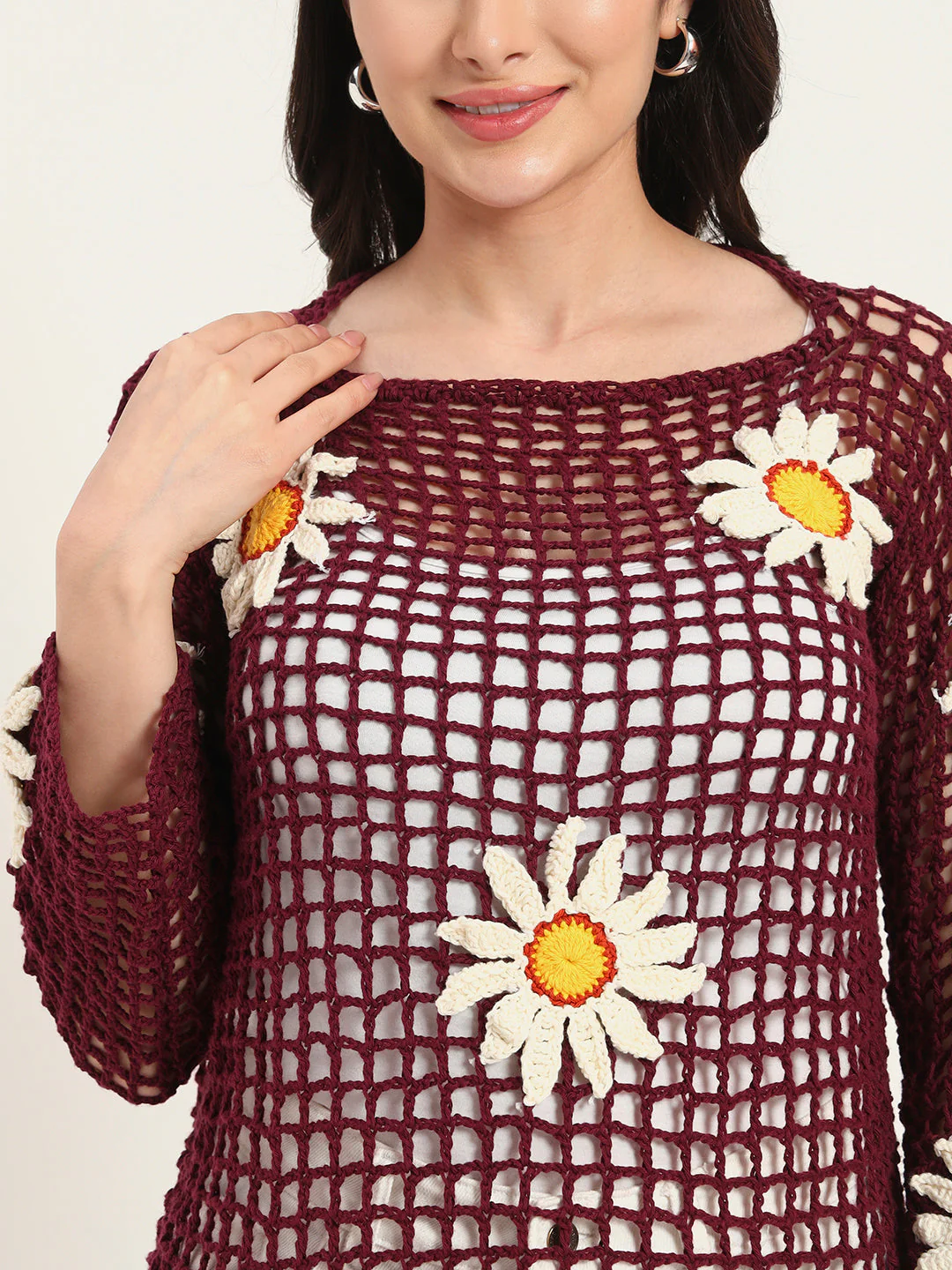 Willow Handmade F-Mesh Top - Image 5