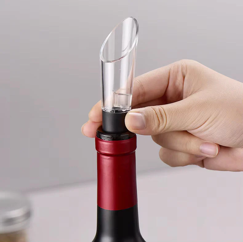 Wine Pourer Portable Decanter Aerator Wine Stopper Tool For Parties And Bars 1 pc