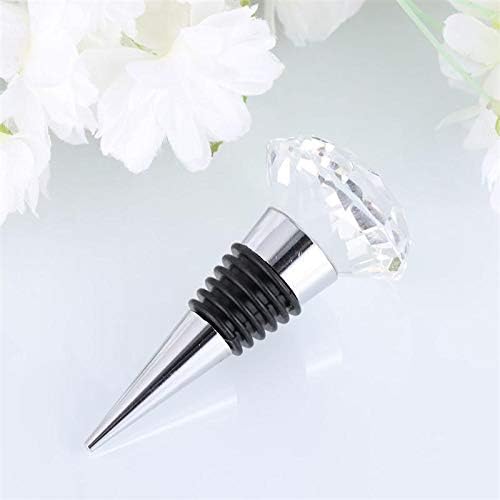 Wine Stoppers, Decorative Crystal Diamond Wine Bottle - Image 2
