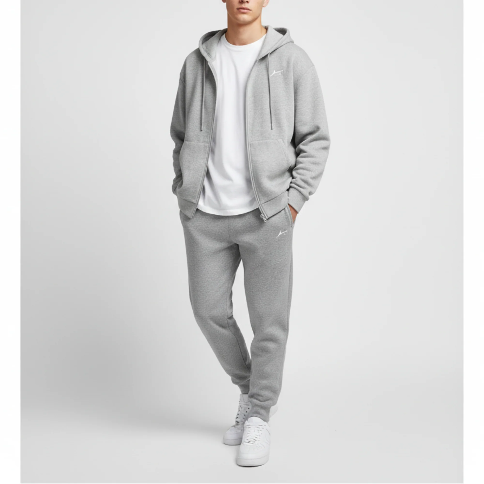 Winter CO-ORD Set of Zip Up Hoodie Sweatshirt & Sweatpant