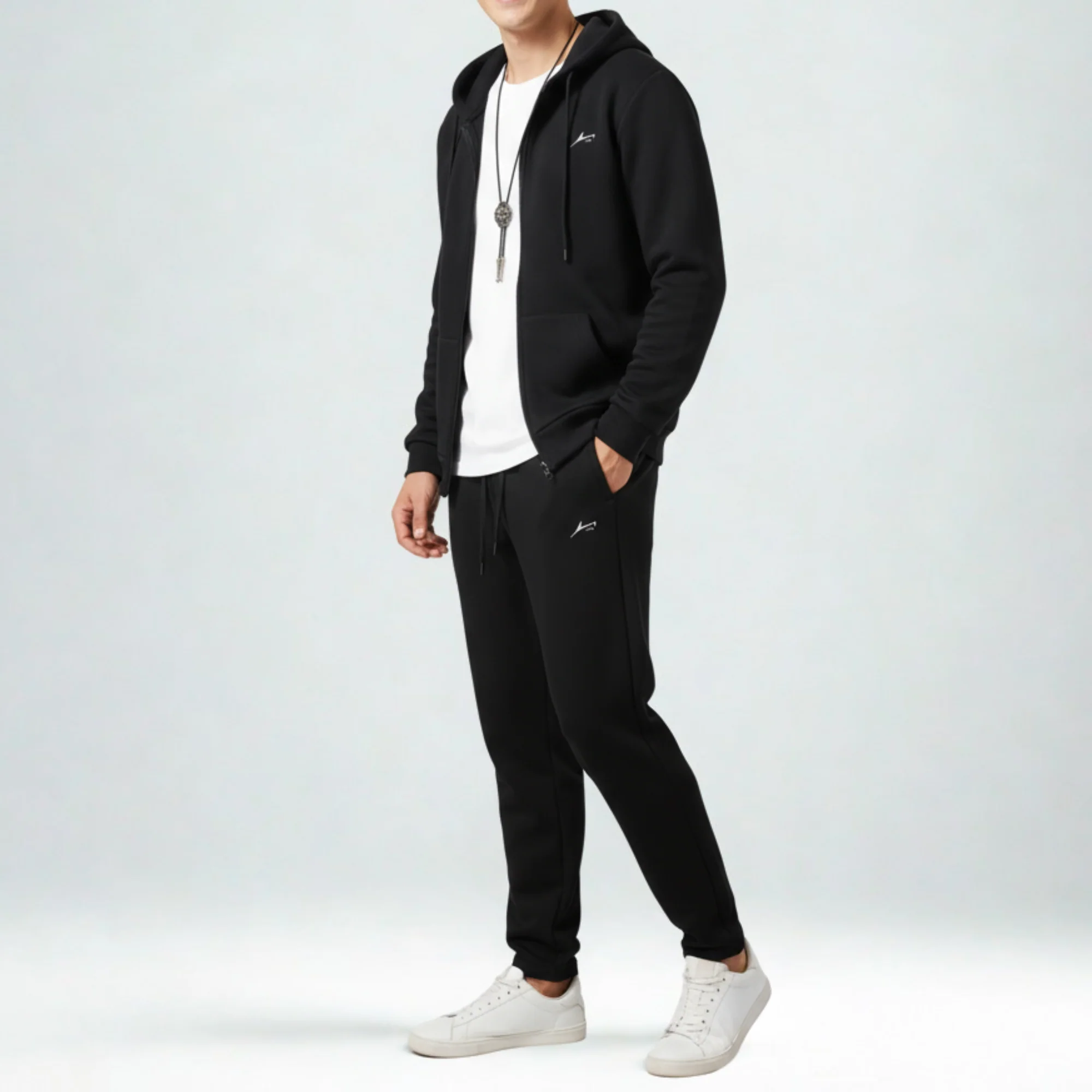 Winter CO-ORD Set of Zip Up Hoodie Sweatshirt & Sweatpant - Image 10