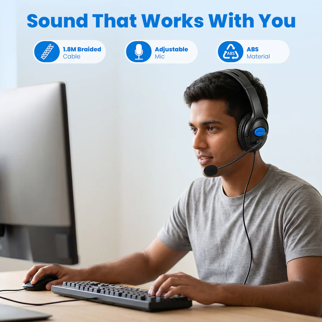 Wired Stereo Headset - Image 5
