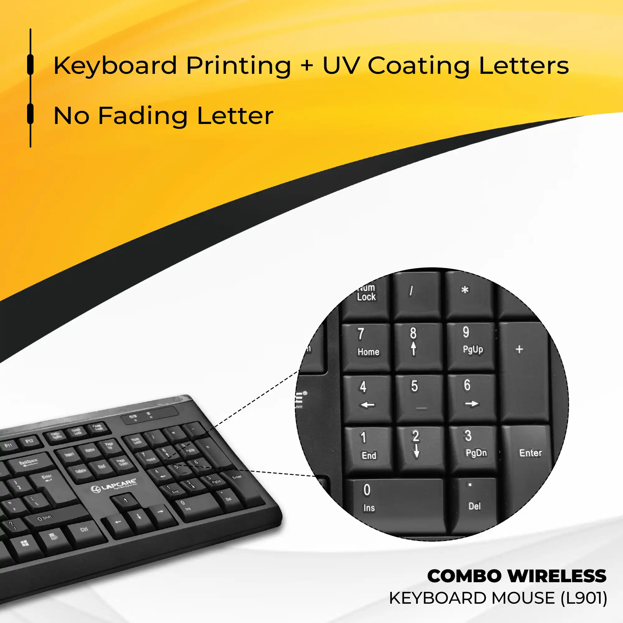 Wireless Keyboard Mouse Combo - Image 4