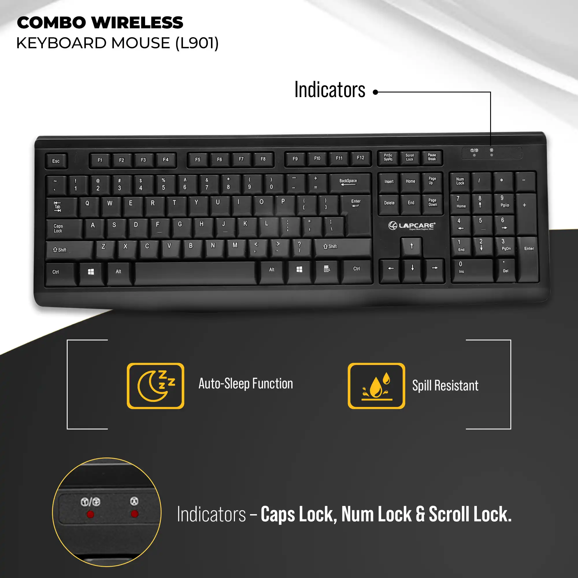 Wireless Keyboard Mouse Combo - Image 6