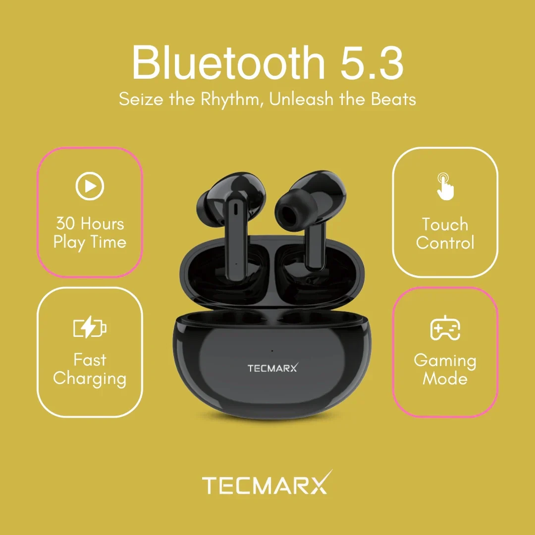 Wireless Royal Beat Bluetooth Earbuds | 30 Hr Playtime - Image 9