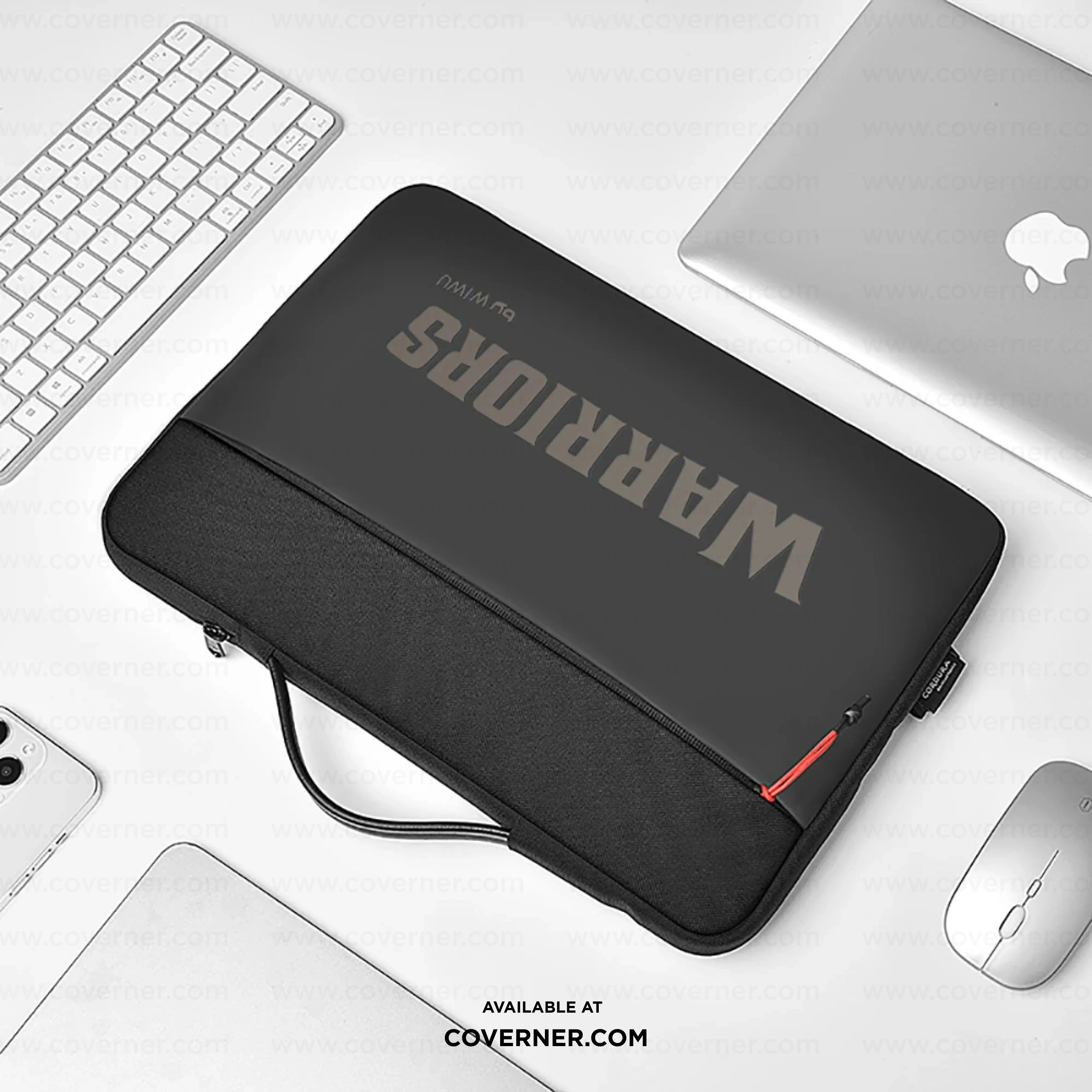 WiWU Warriors Laptop Sleeve – Waterproof Upto 14-Inch Devices with Cordura Nylon & YKK Zipper | Coverner India - Image 7