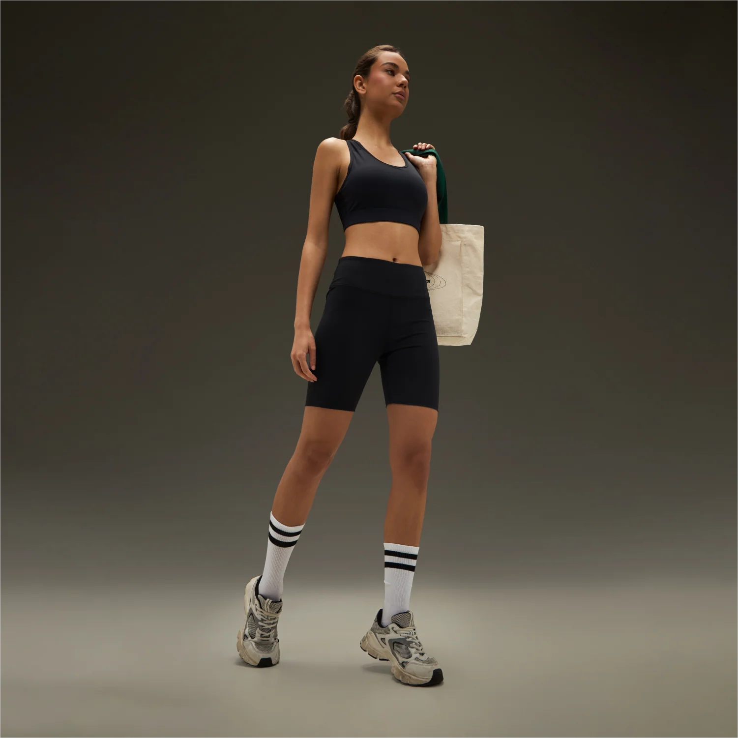 Women Align Shorts Black - Image 2