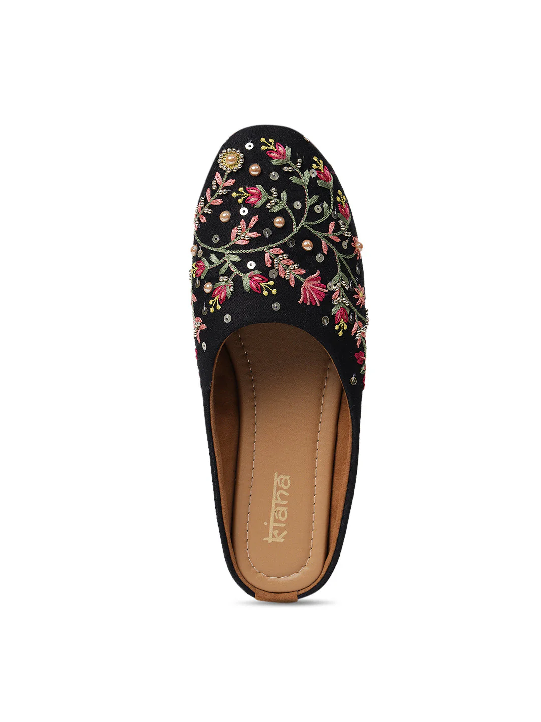 Women Embellished Mules Flats - Image 7