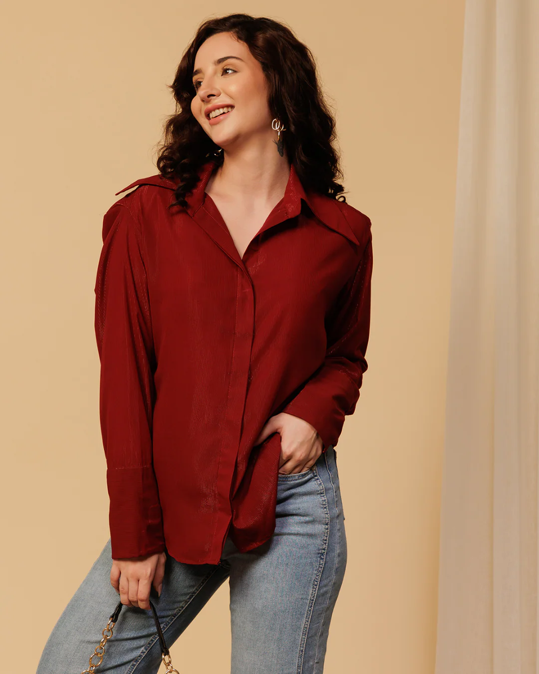 Women’s Shimmer Shirt – Perfect for Parties - Image 11