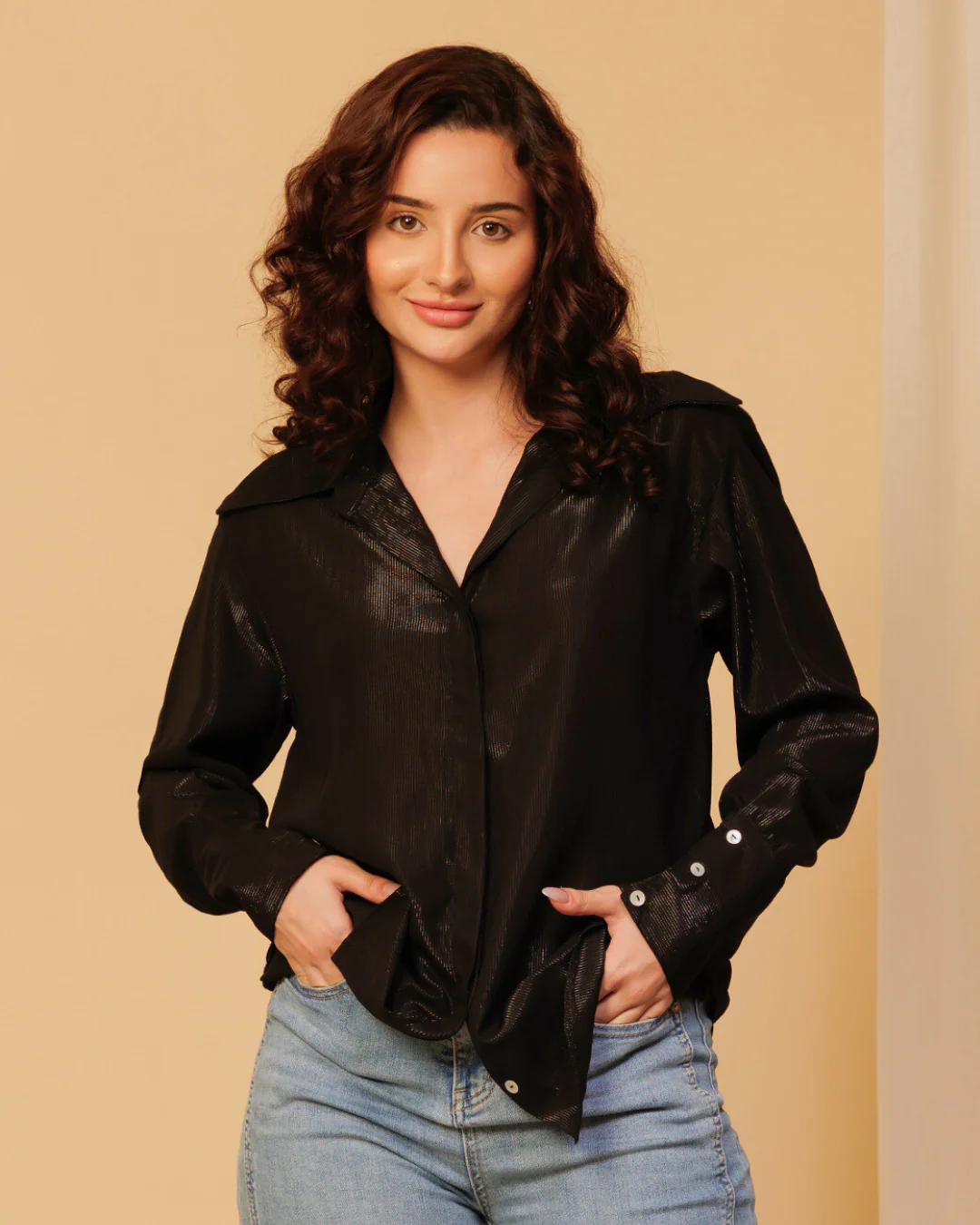 Women’s Shimmer Shirt – Perfect for Parties - Image 12