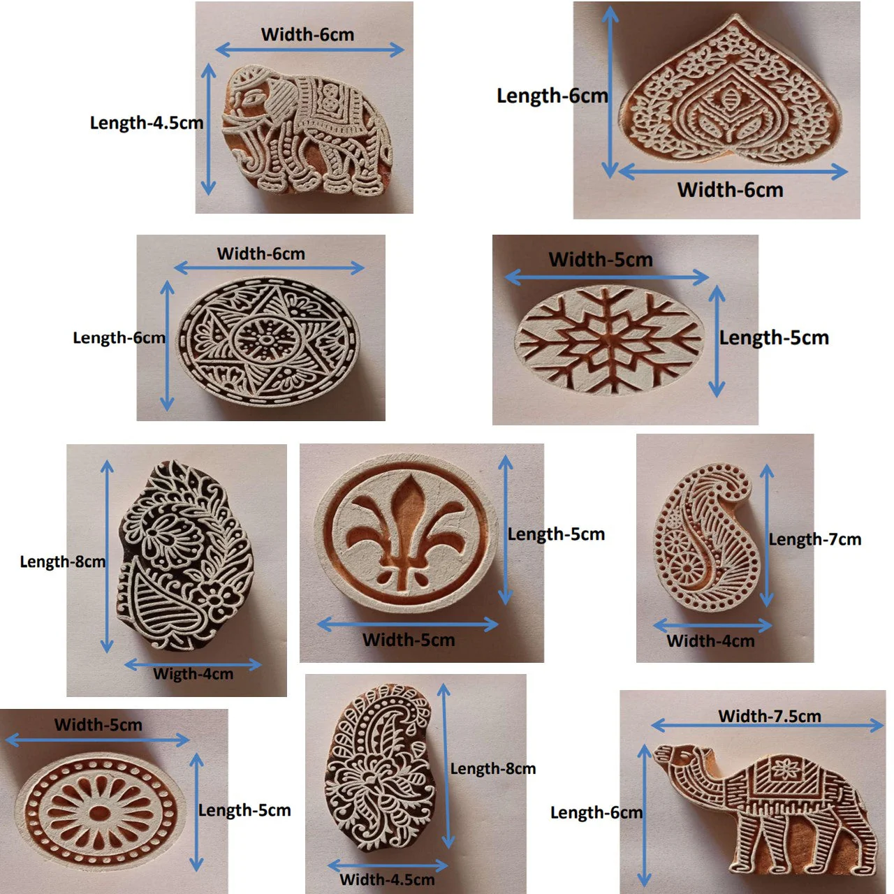 Wood Block Stamps - Image 3