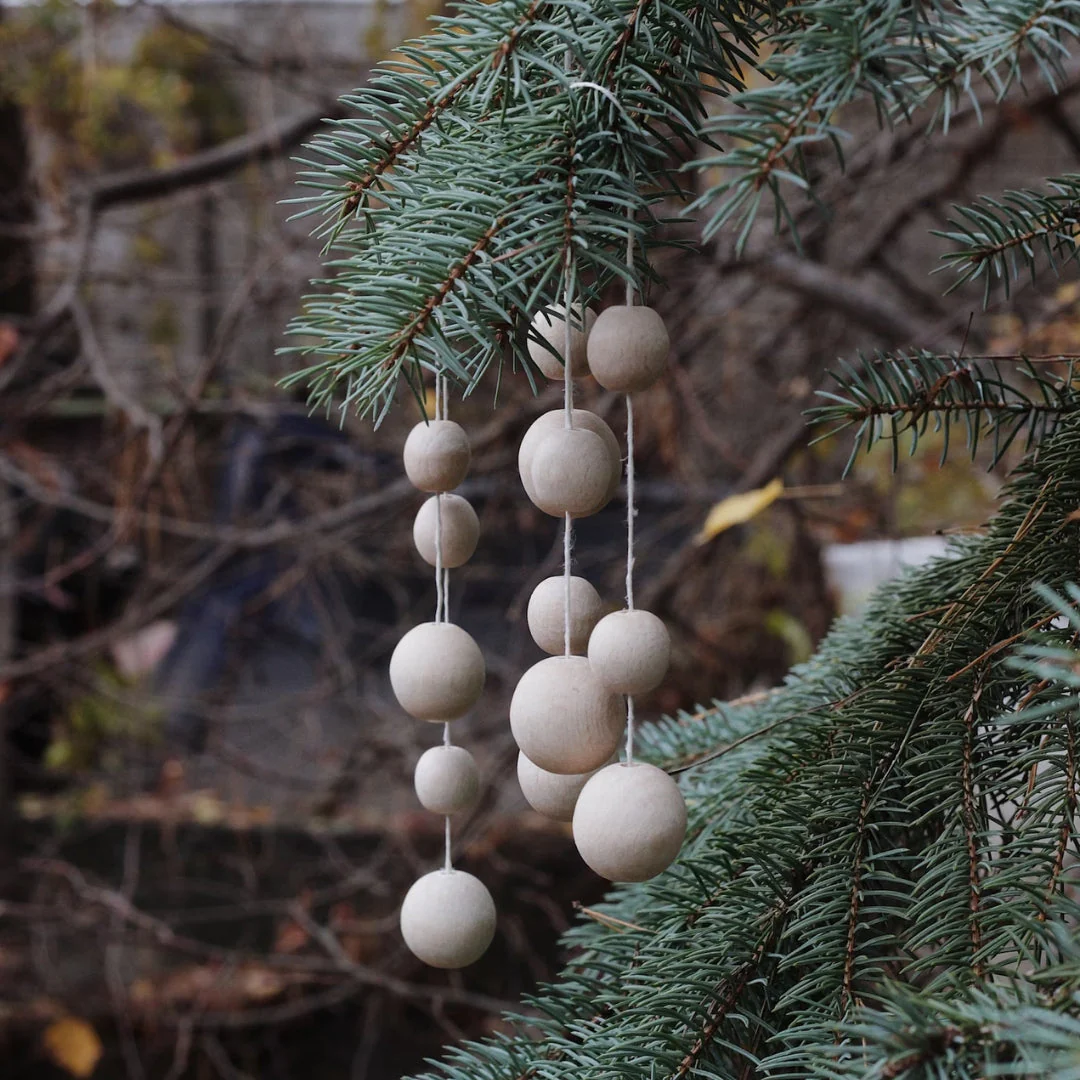 Wooden Beads Hanging Ornament – Style -1 - Image 3